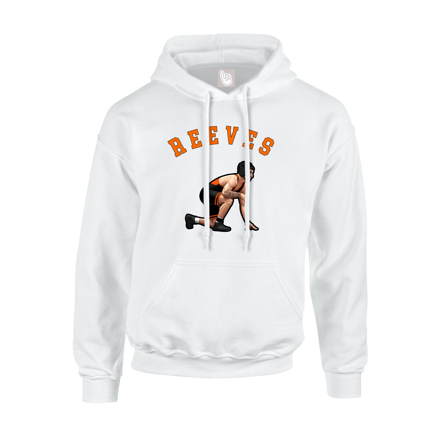 Hoodie — Shirsey Arch in White