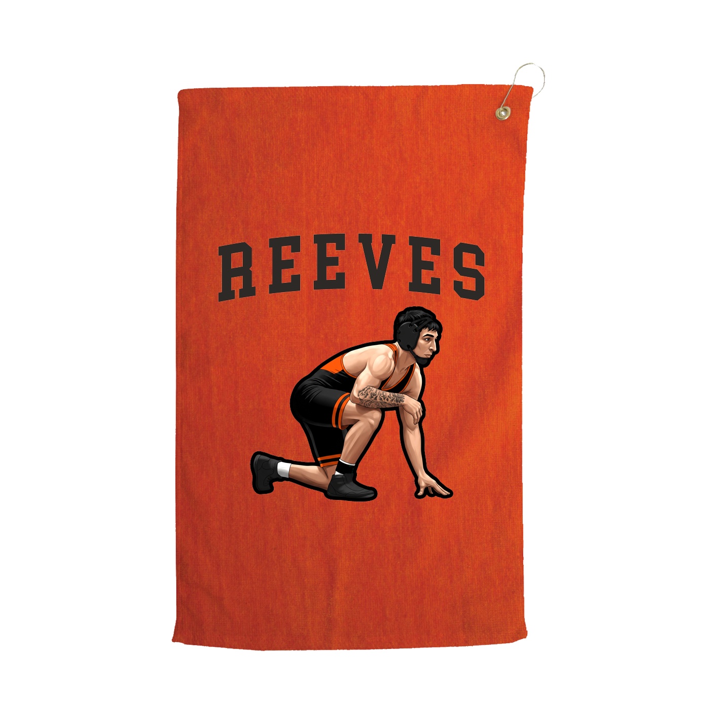 Golf Towel — Shirsey in Orange