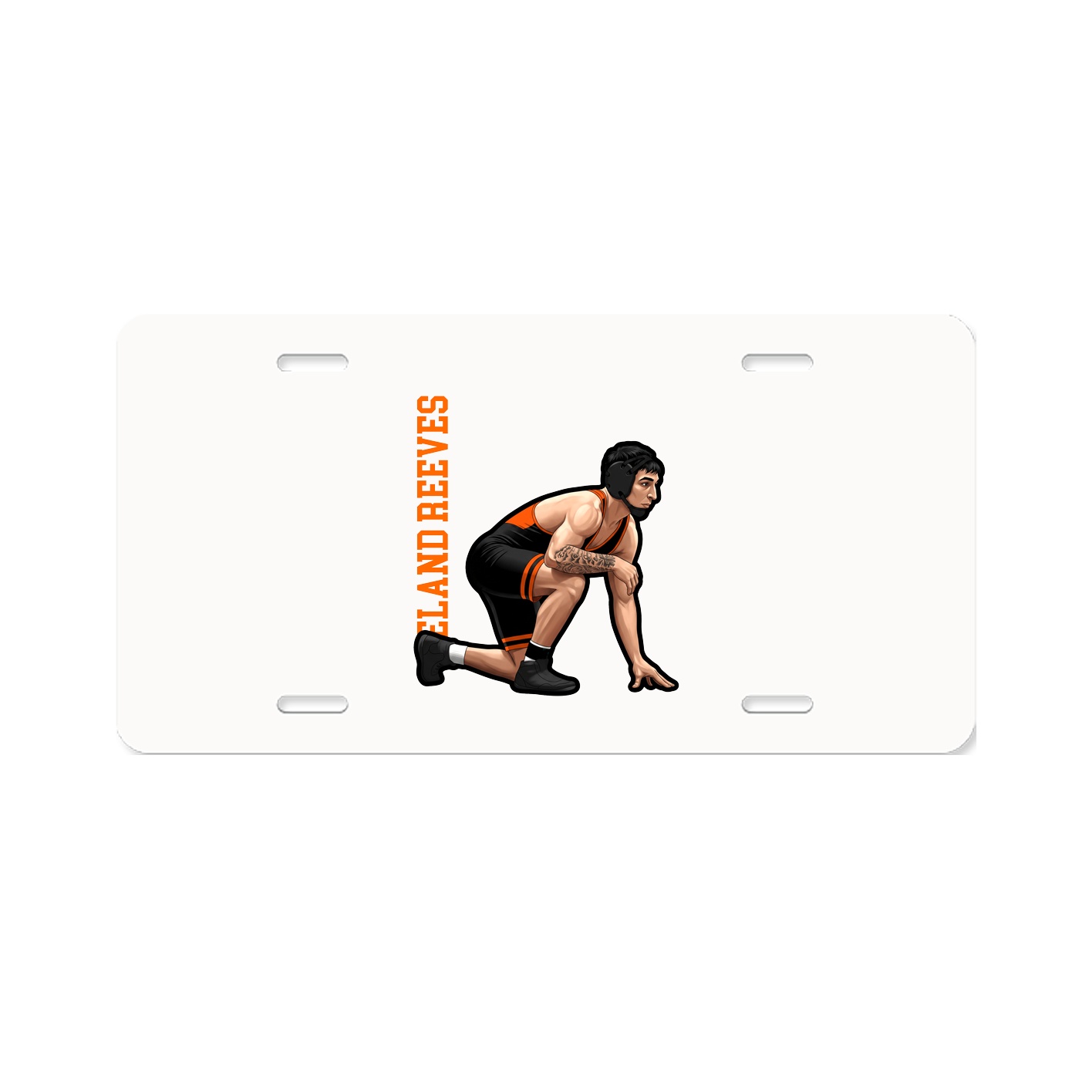 Aluminum License Plate