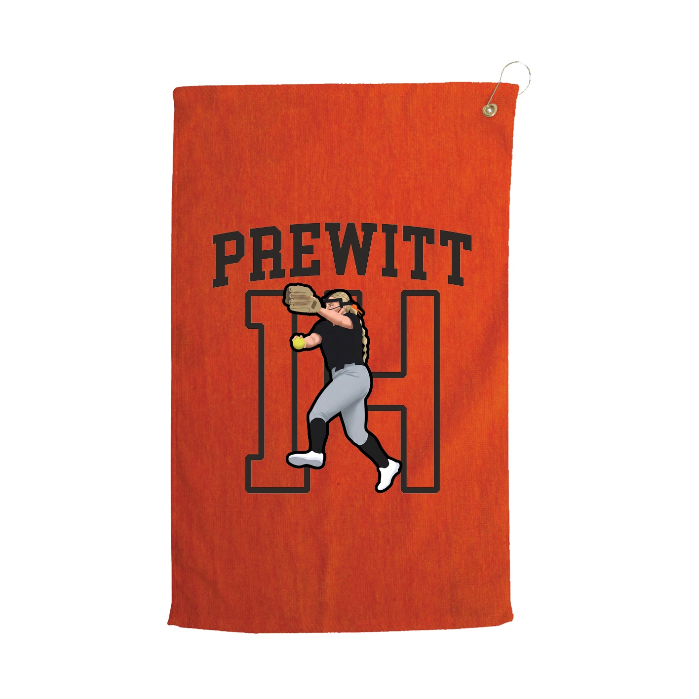Golf Towel — Shirsey in Orange