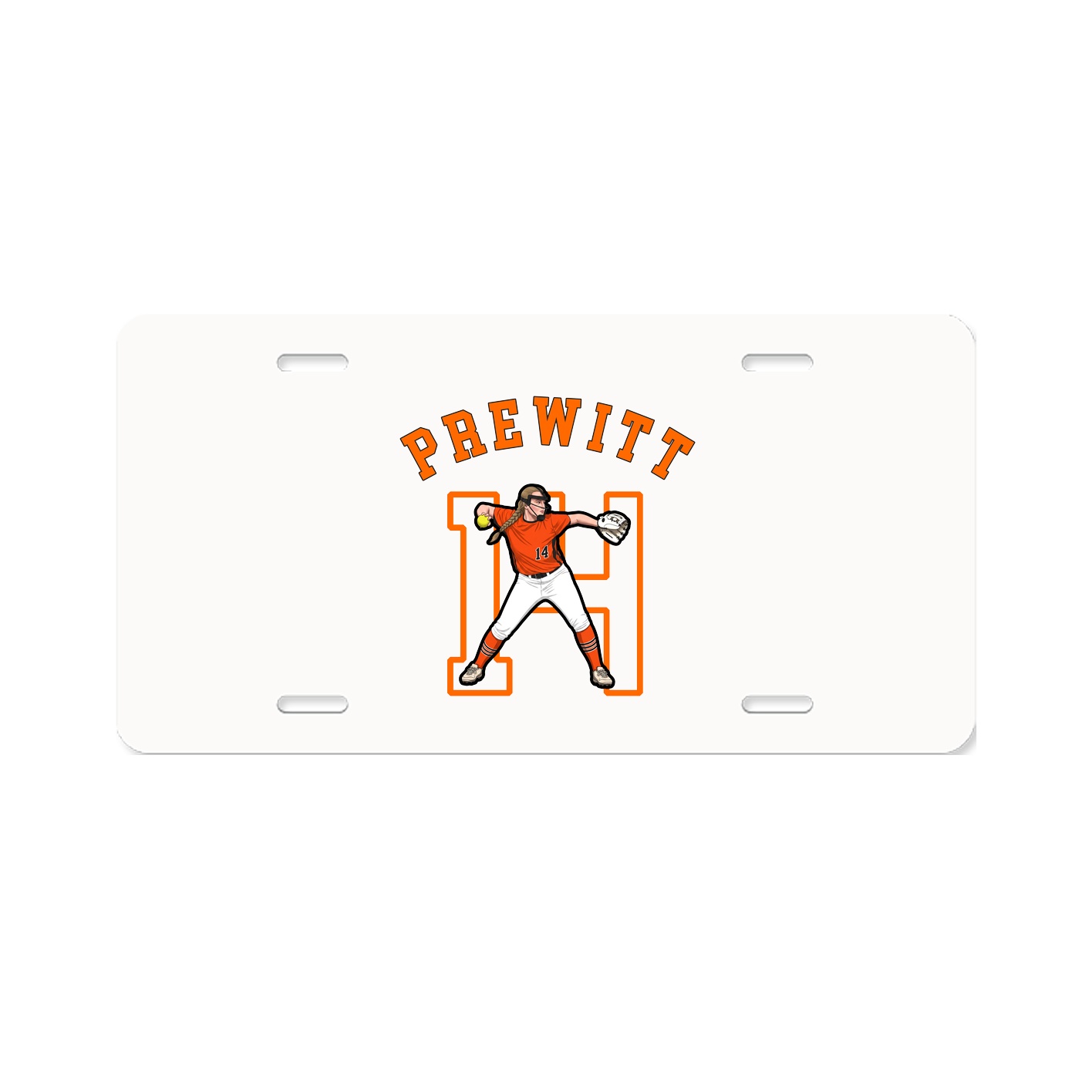 License Plate — Shirsey Arch in Classic