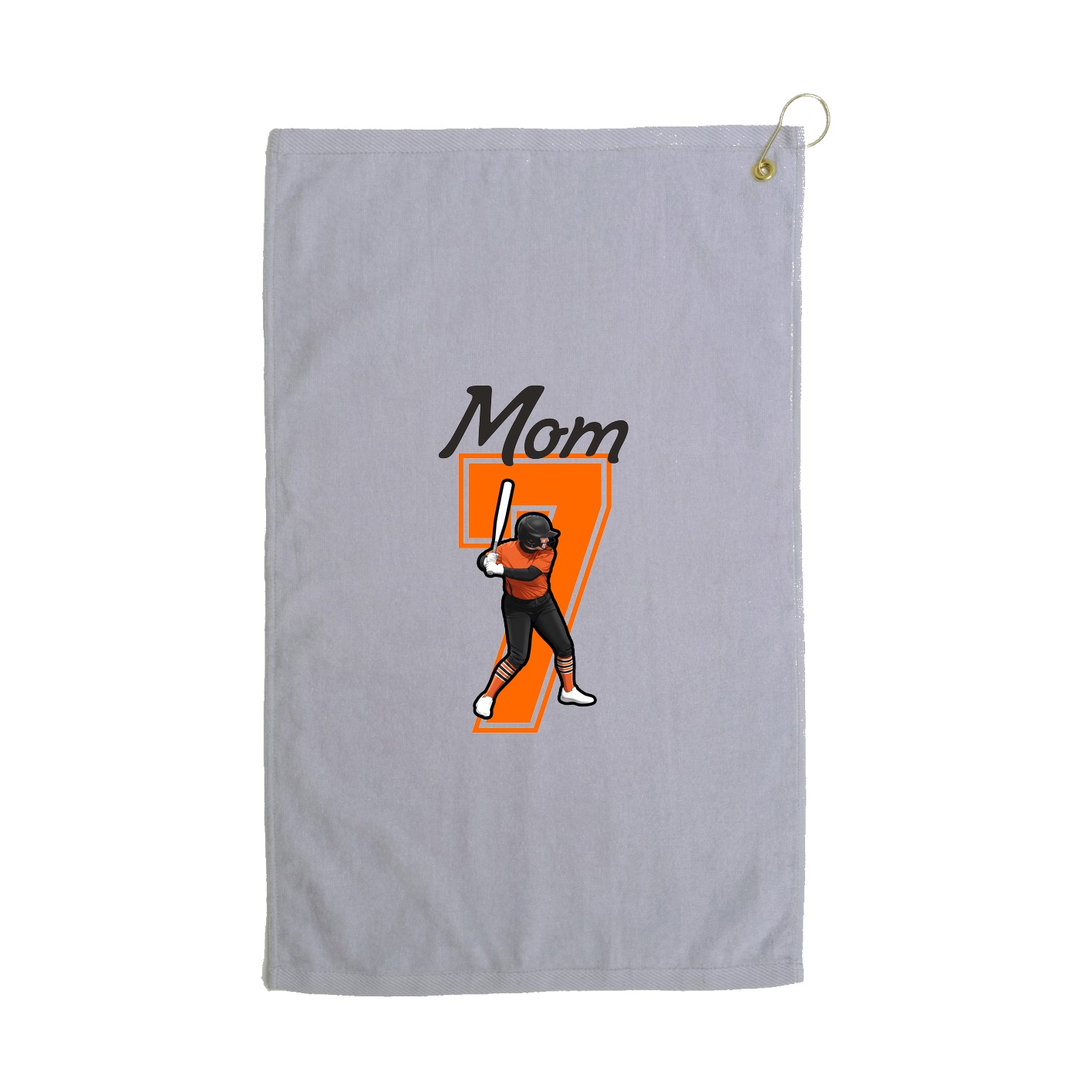 Golf Towel — Mothers Day Shirsey in Grey