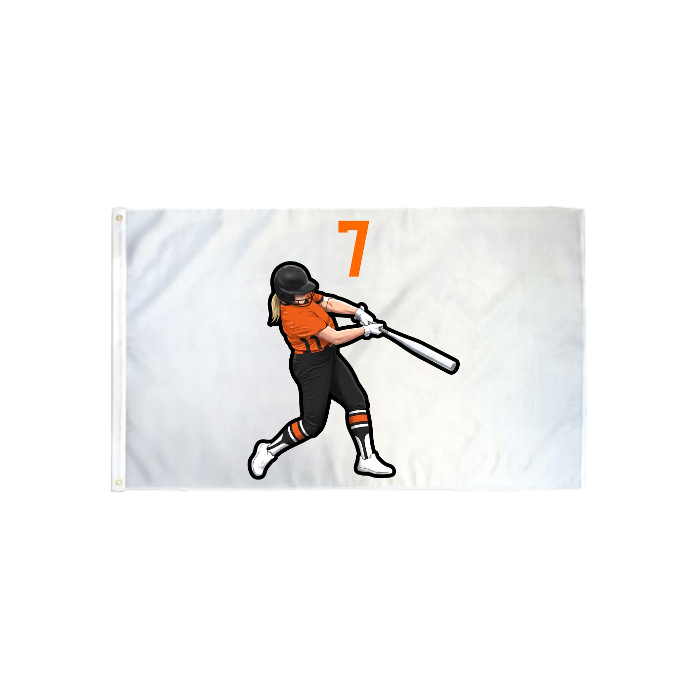 3x5 Flag — Number Top in Classic