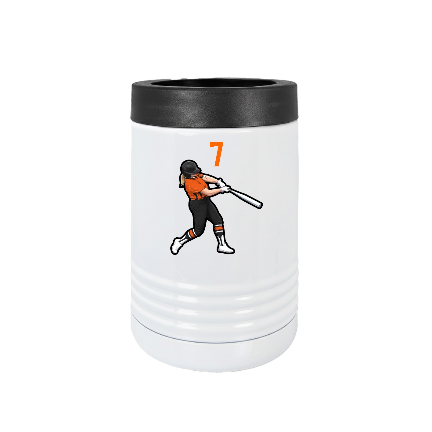 Beverage Holder — Number Top in White
