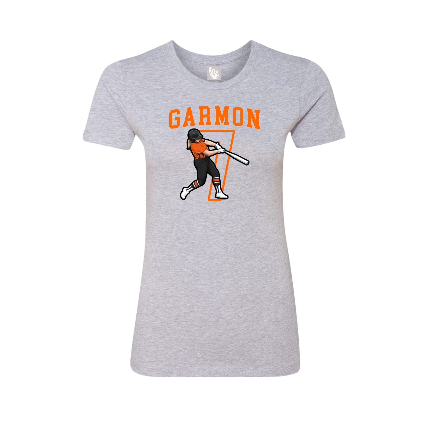Fitted Women's Tee — Shirsey in Grey