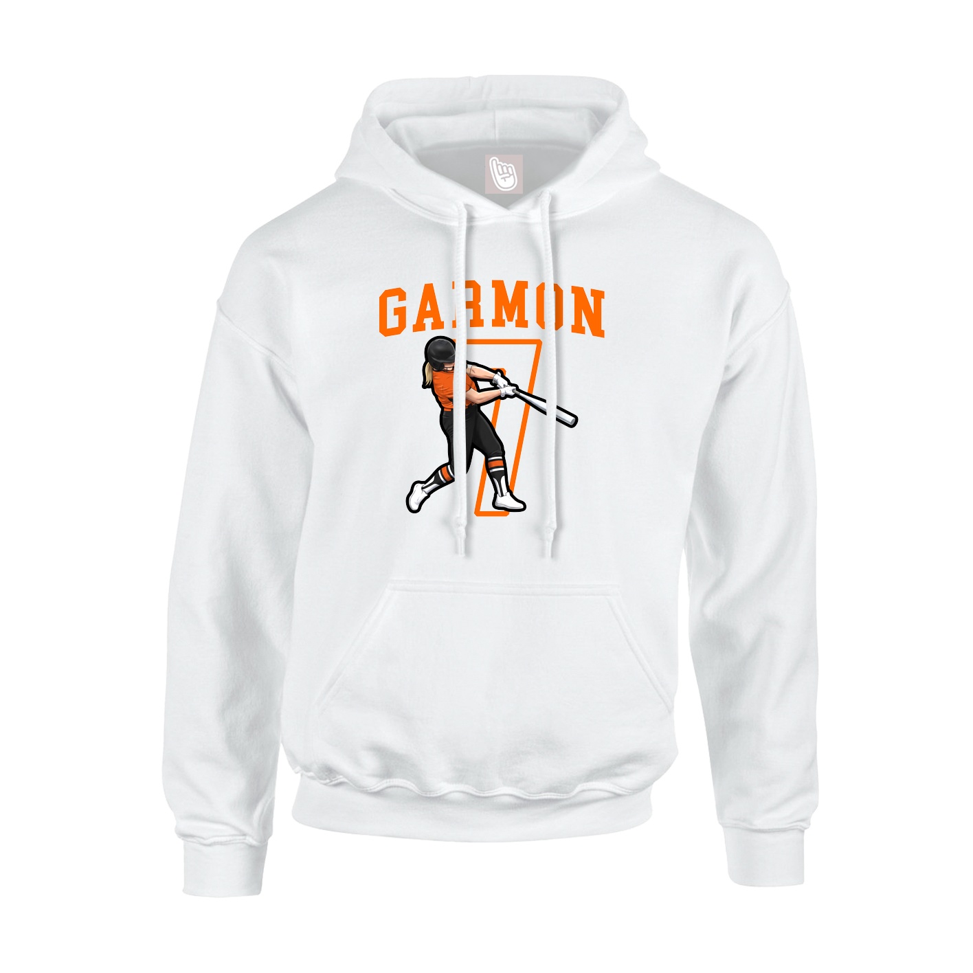 Hoodie — Shirsey in White