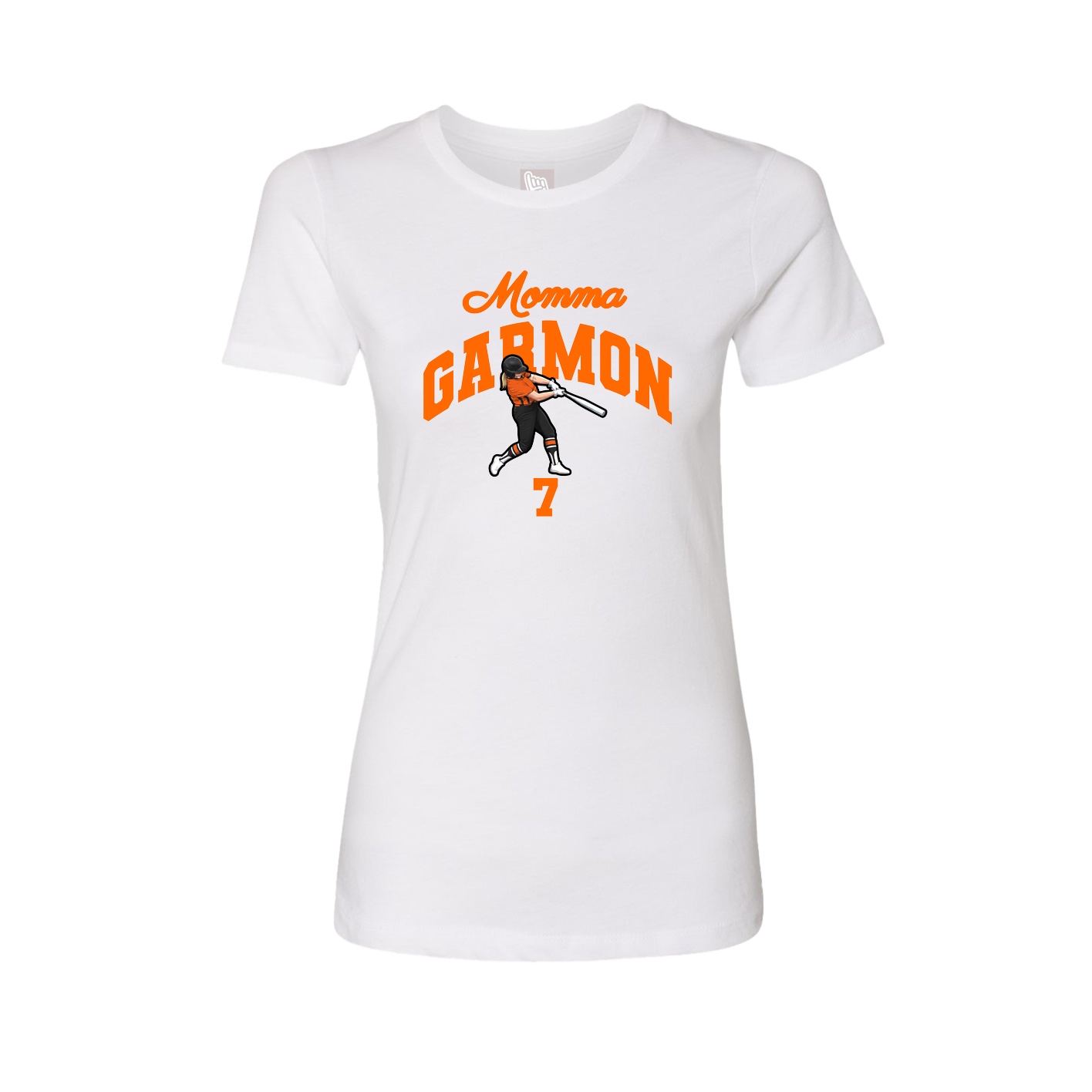Womens Tee — Mothers Day Arch in White