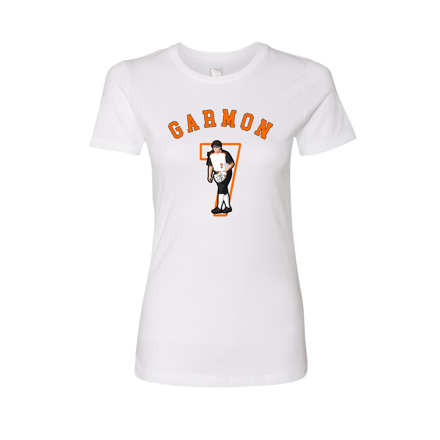 Womens Tee — Shirsey Arch in White