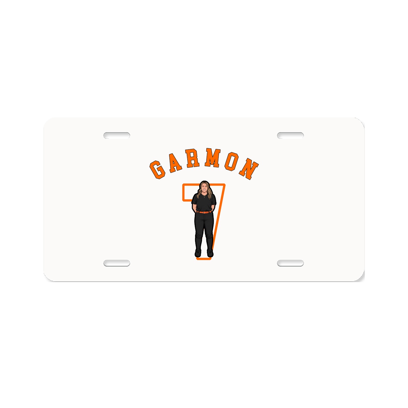 License Plate — Shirsey Arch in Classic