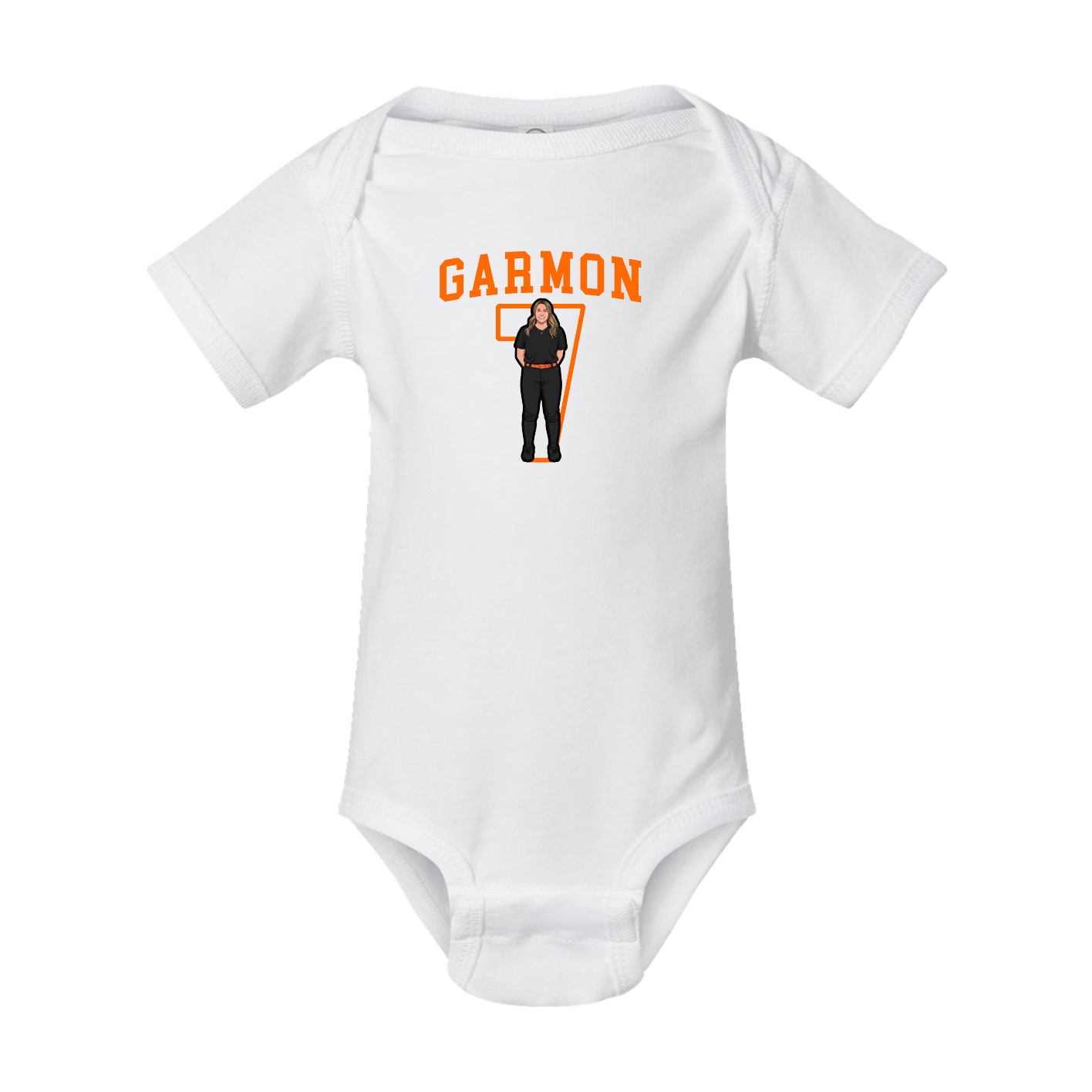 Baby Onesie — Shirsey in White