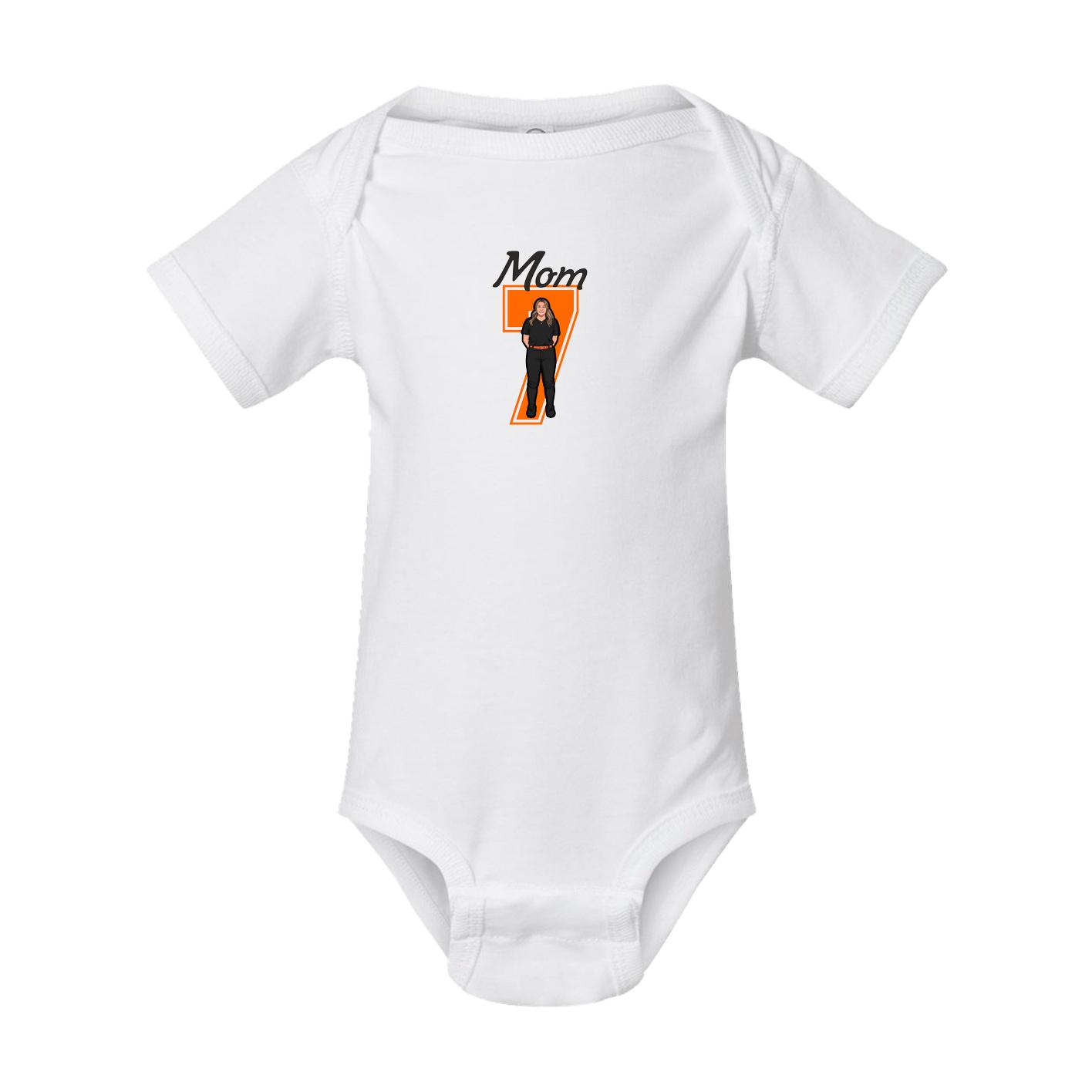 Baby Onesie — Mothers Day Shirsey in White