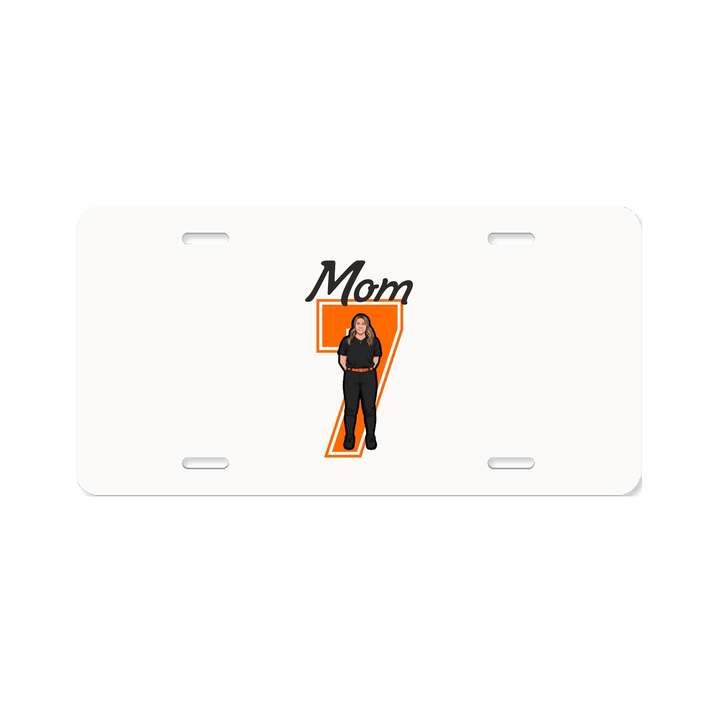 License Plate — Mothers Day Shirsey in Classic