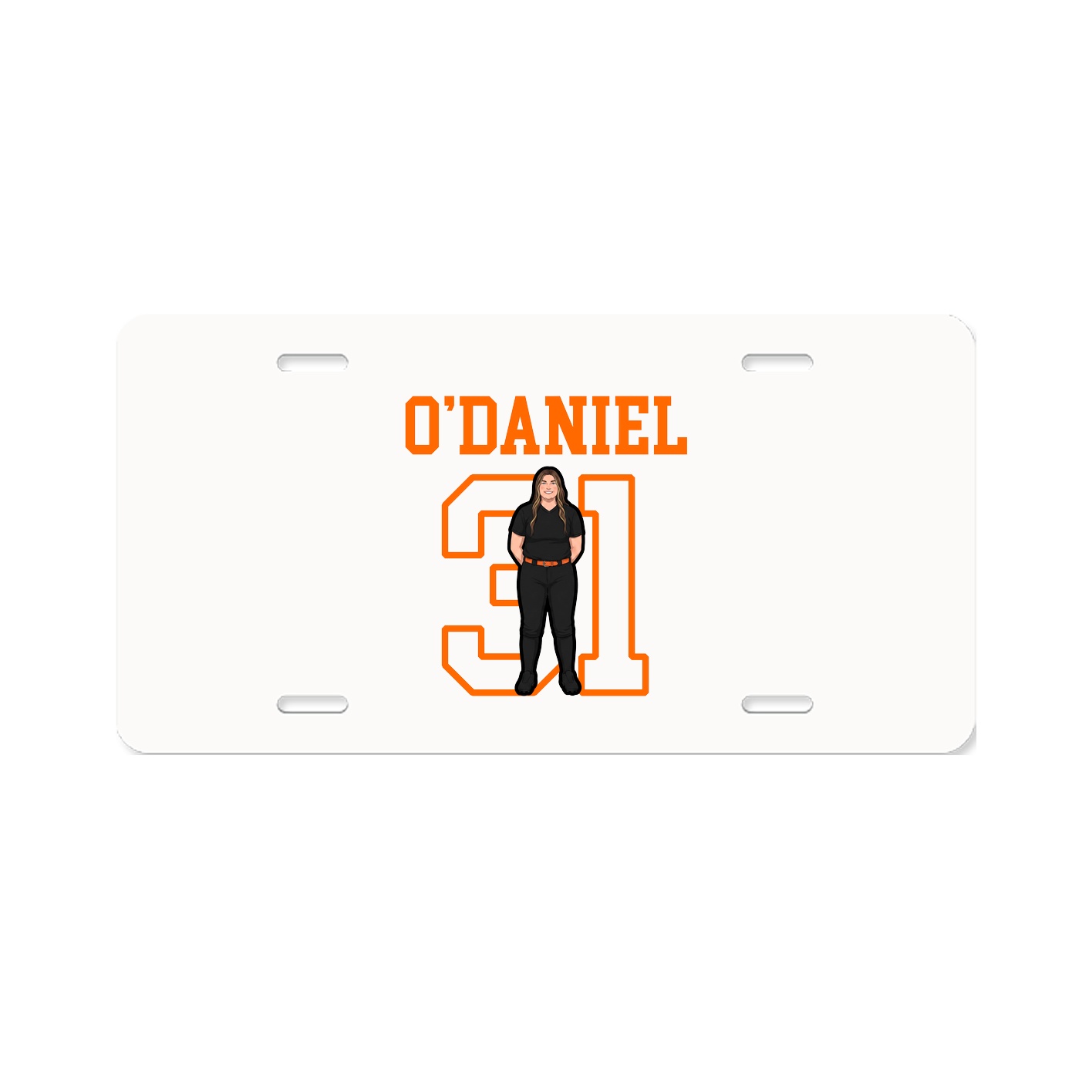 License Plate — Shirsey in Classic