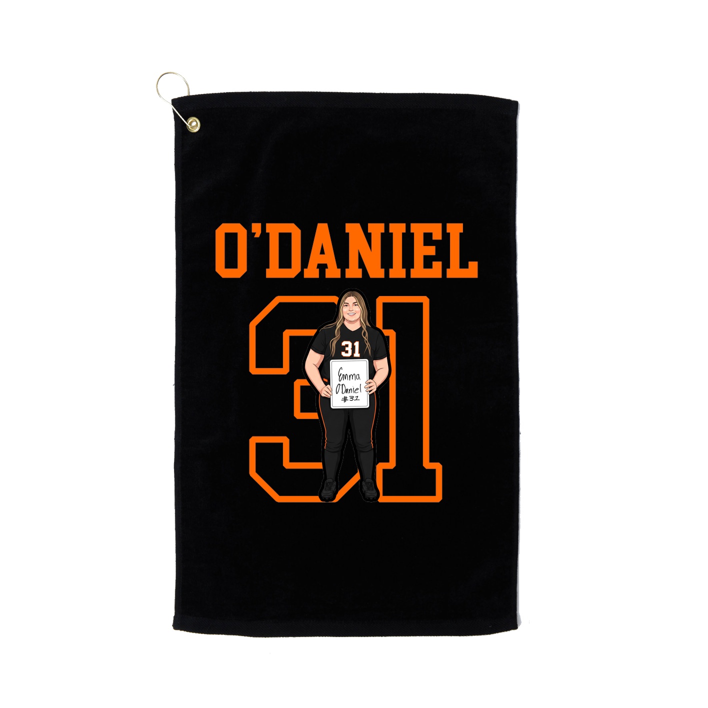 Golf Towel — Shirsey in Black