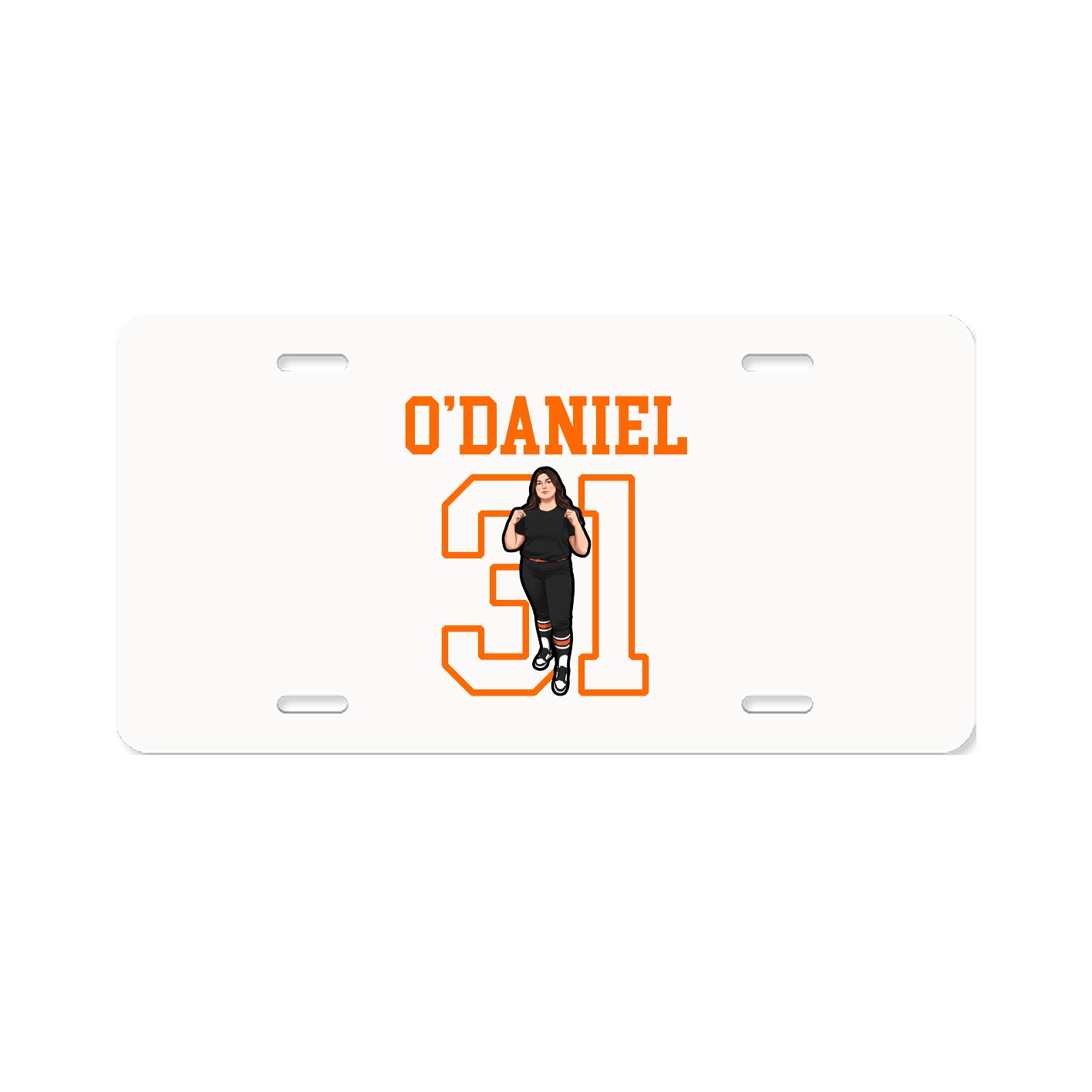 License Plate — Shirsey in Classic