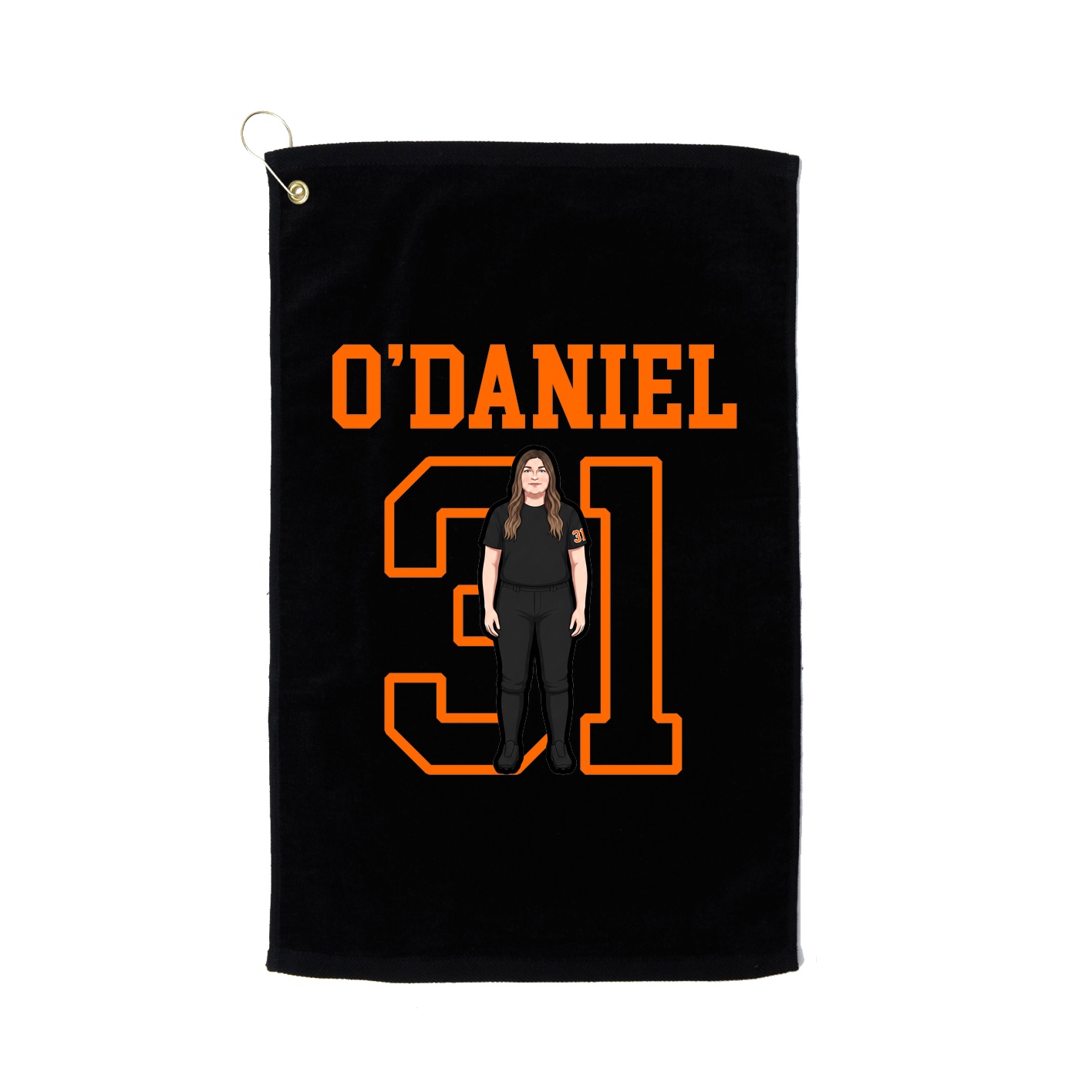 Golf Towel — Shirsey in Black
