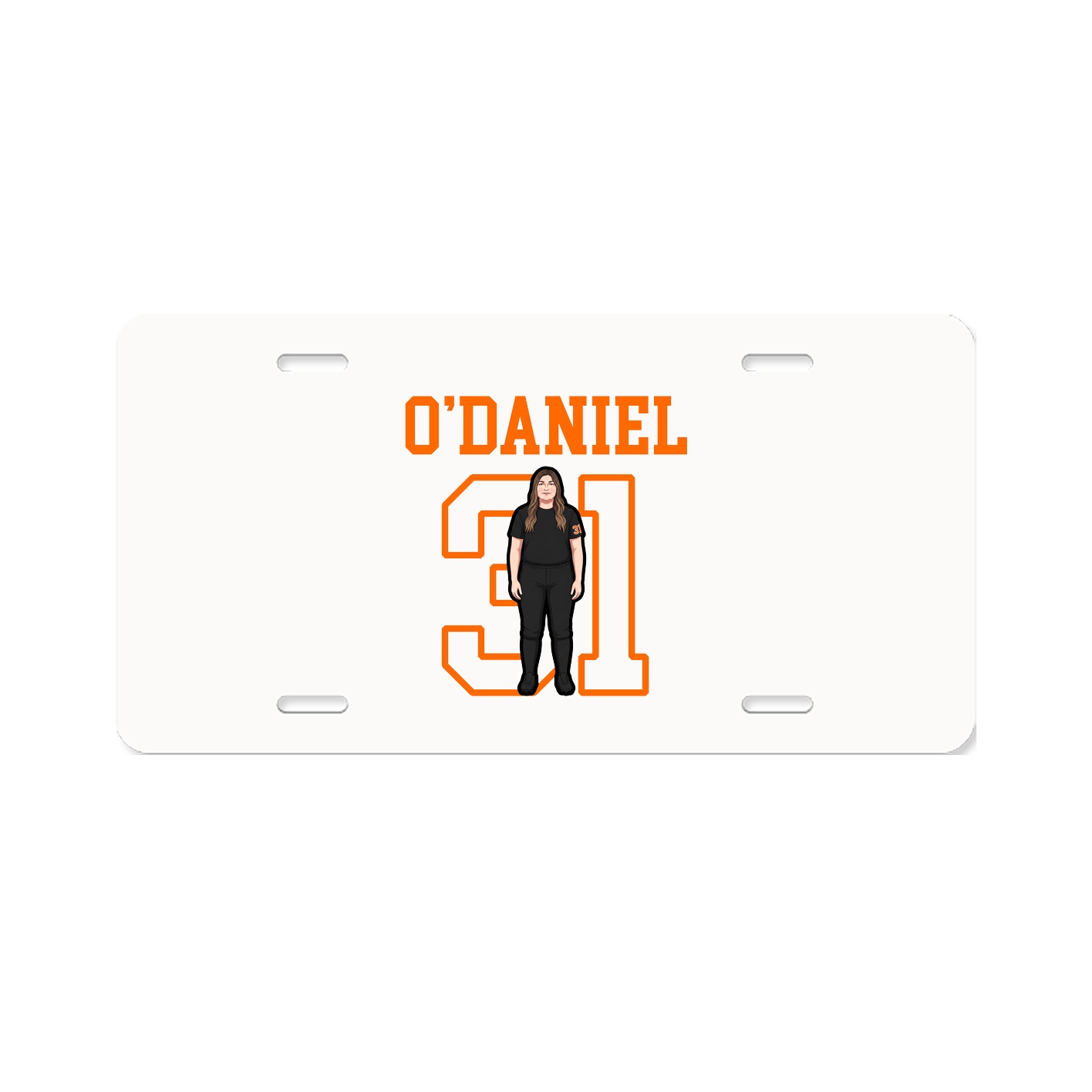 License Plate — Shirsey in Classic
