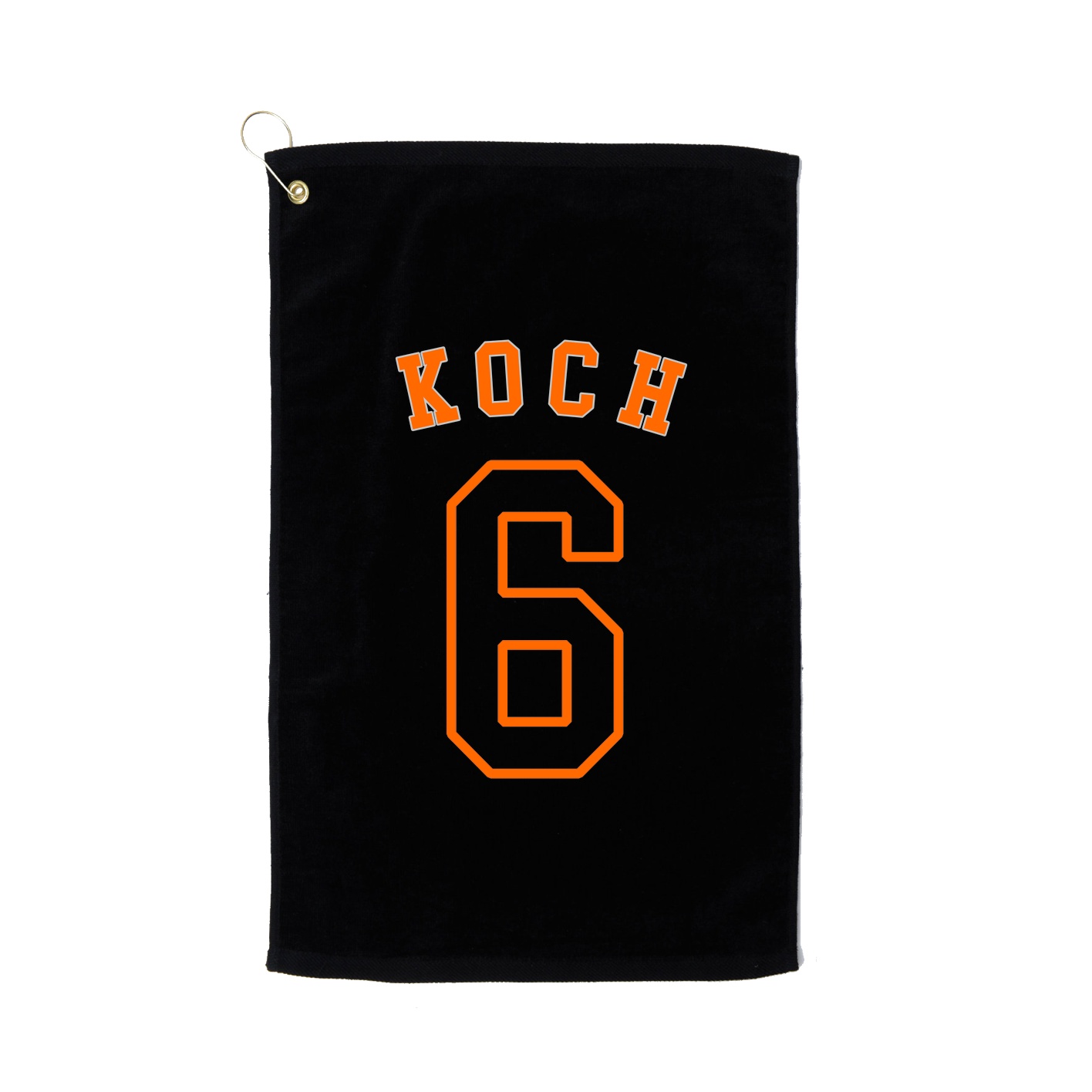 Golf Towel — Shirsey Arch in Black