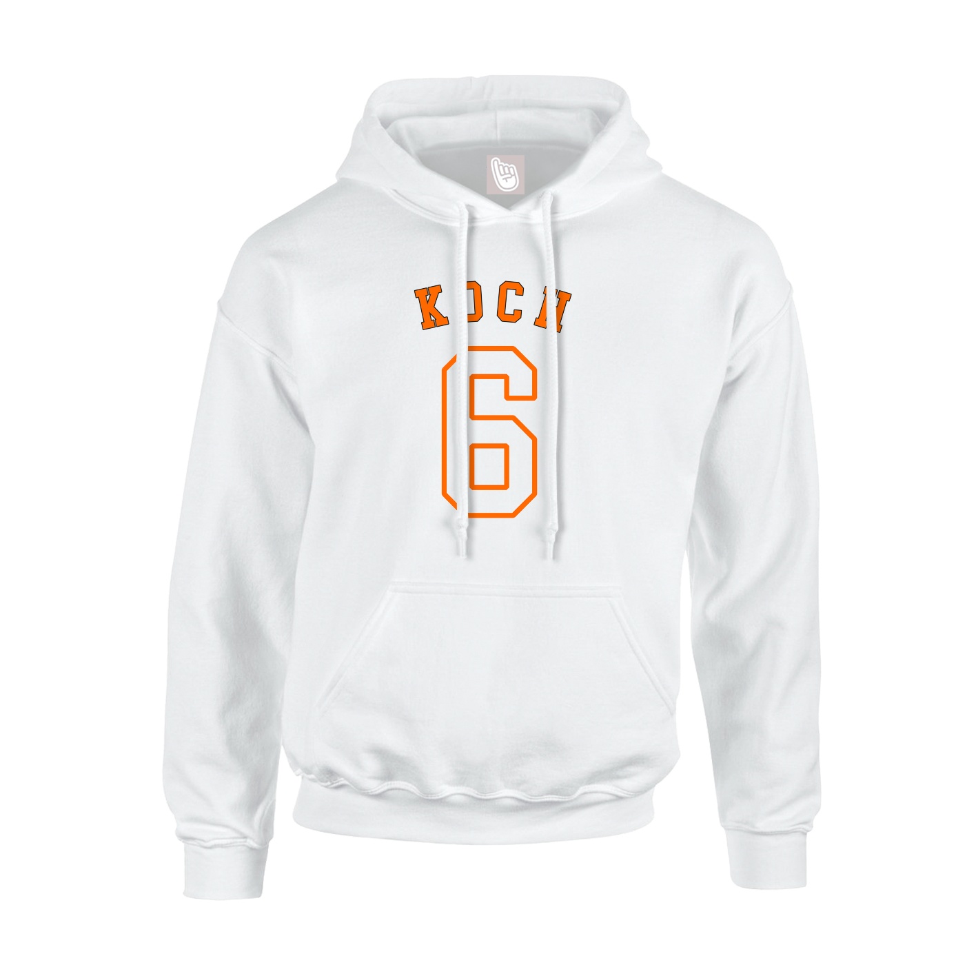 Hoodie — Shirsey Arch in White