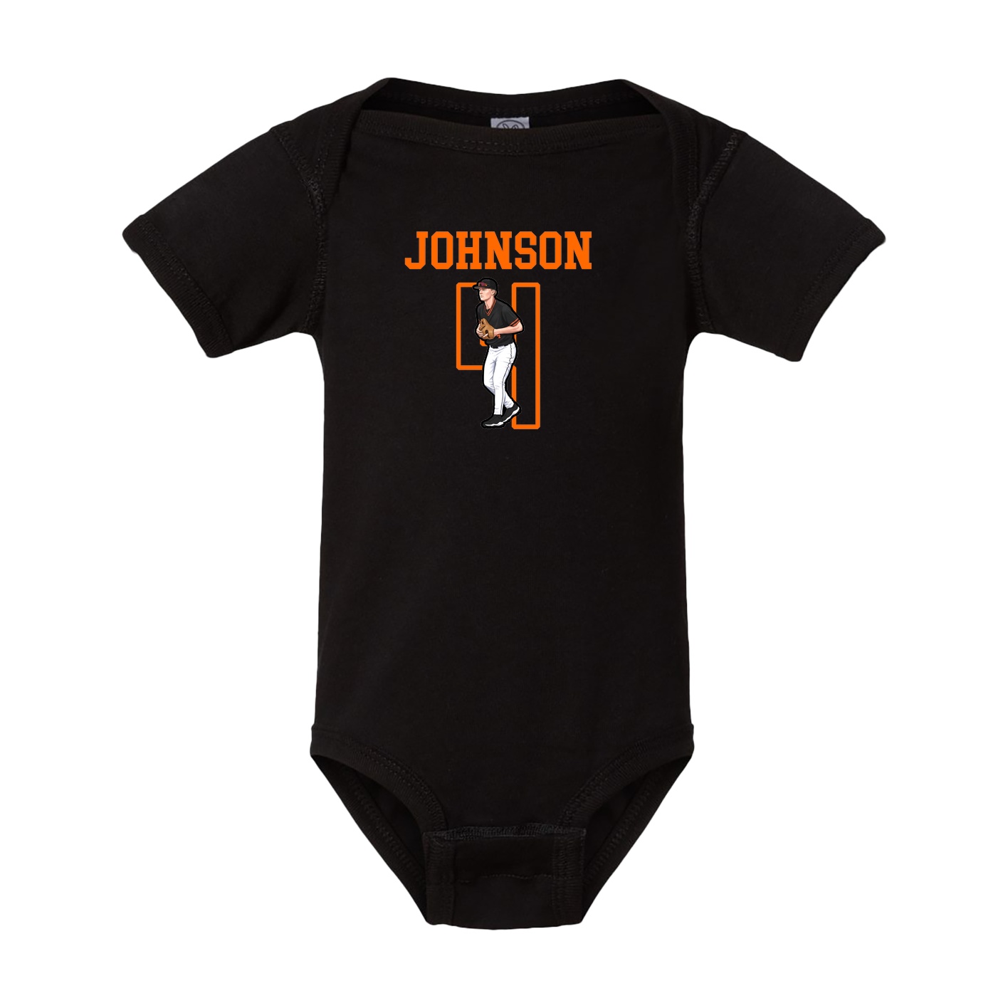 Baby Onesie — Shirsey in Black