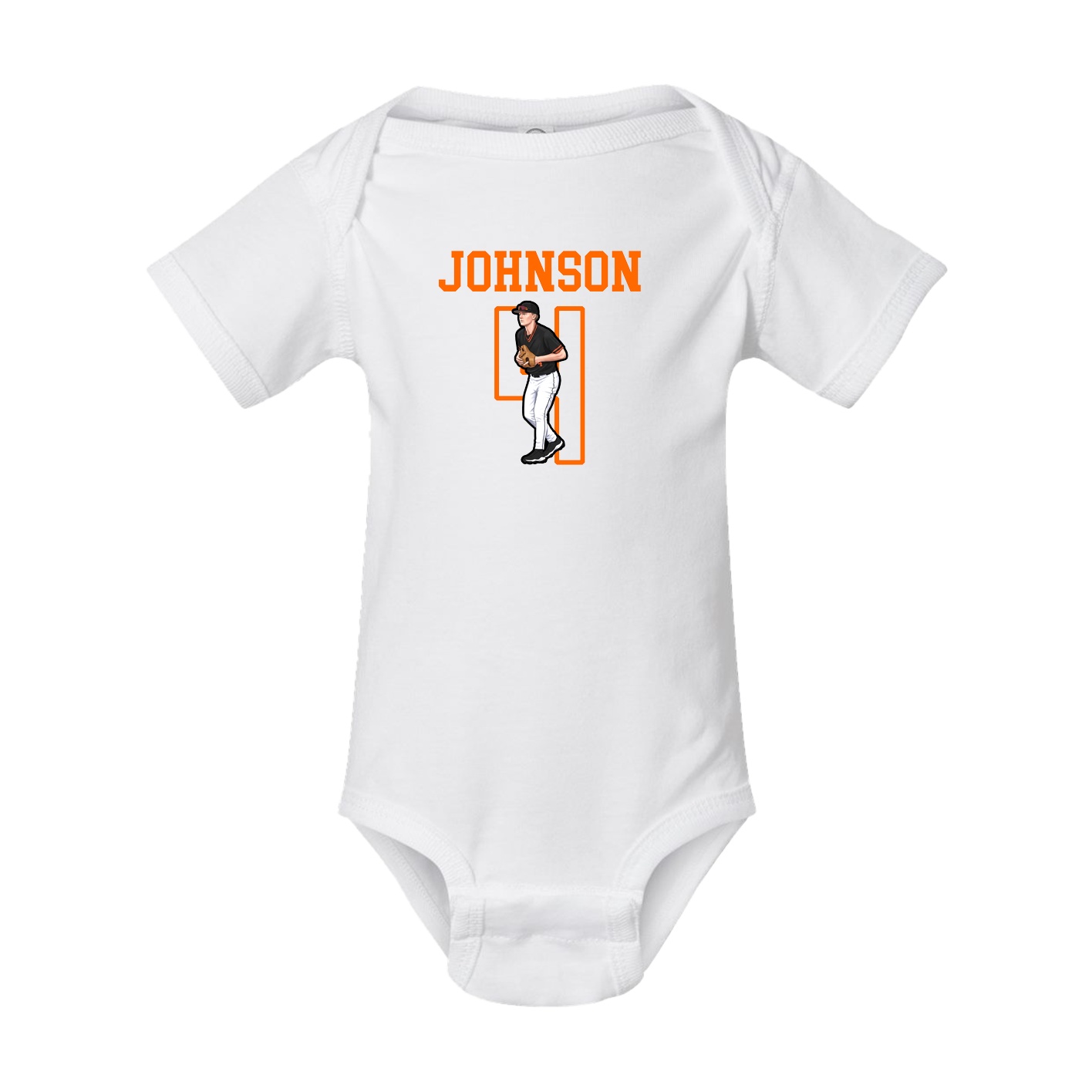 Baby Onesie — Shirsey in White