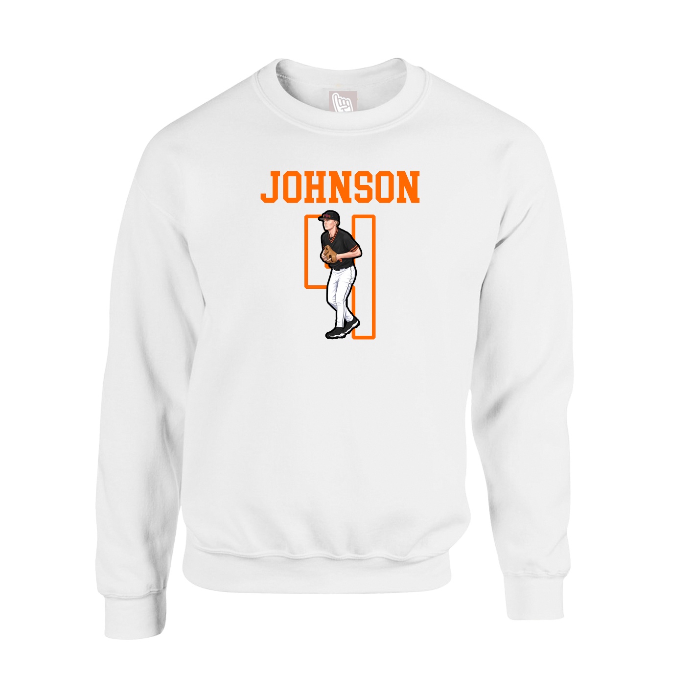 Fleece Crew — Shirsey in White