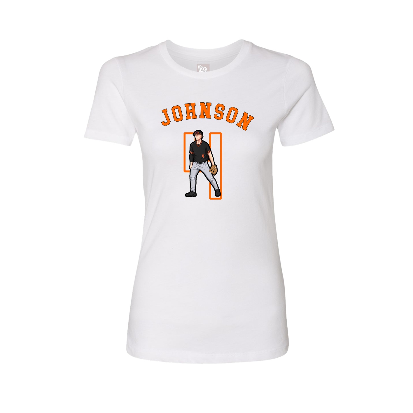 Womens Tee — Shirsey Arch in White