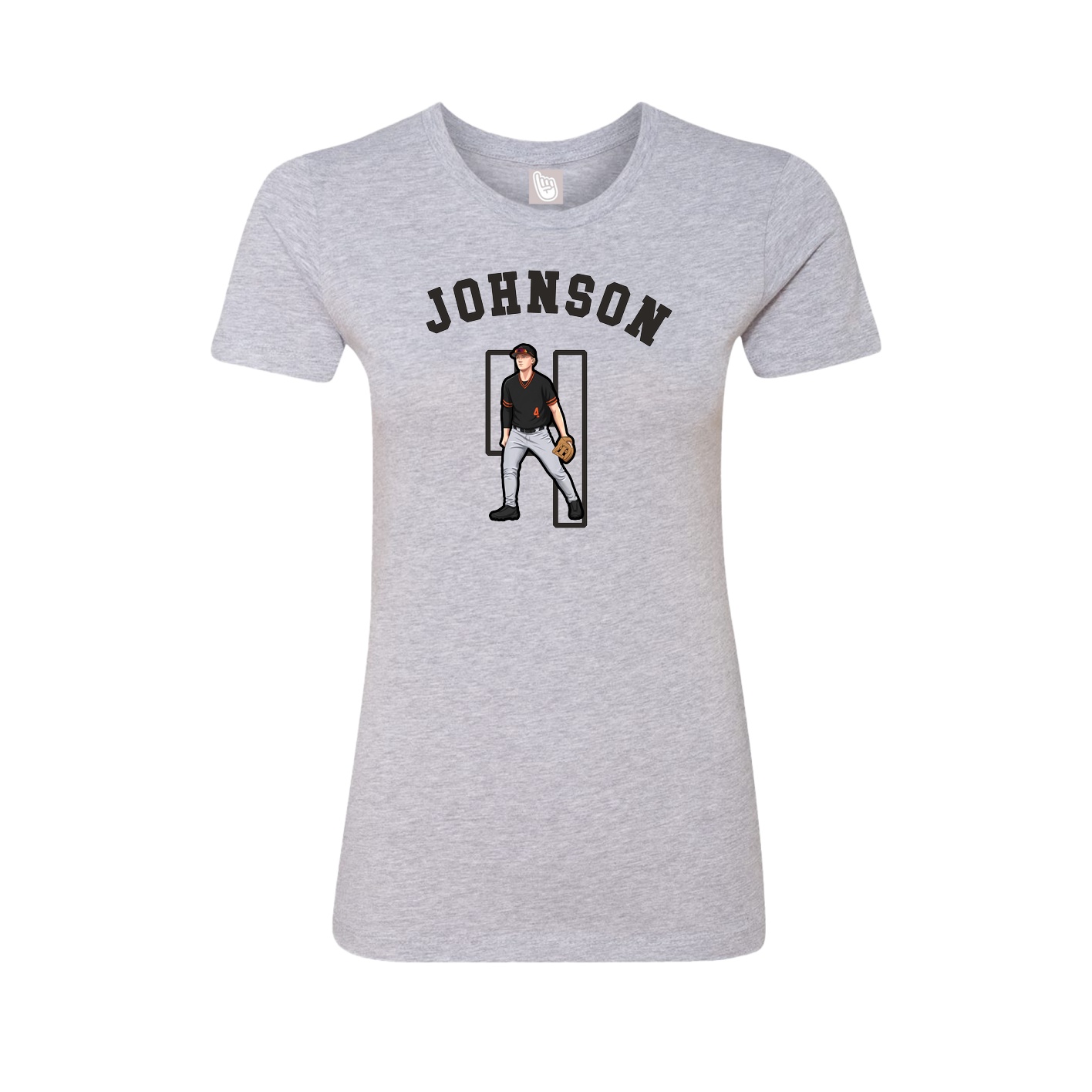 Womens Tee — Shirsey Arch in Grey