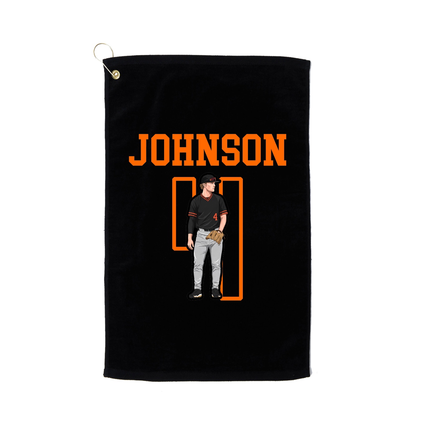 Golf Towel — Shirsey in Black