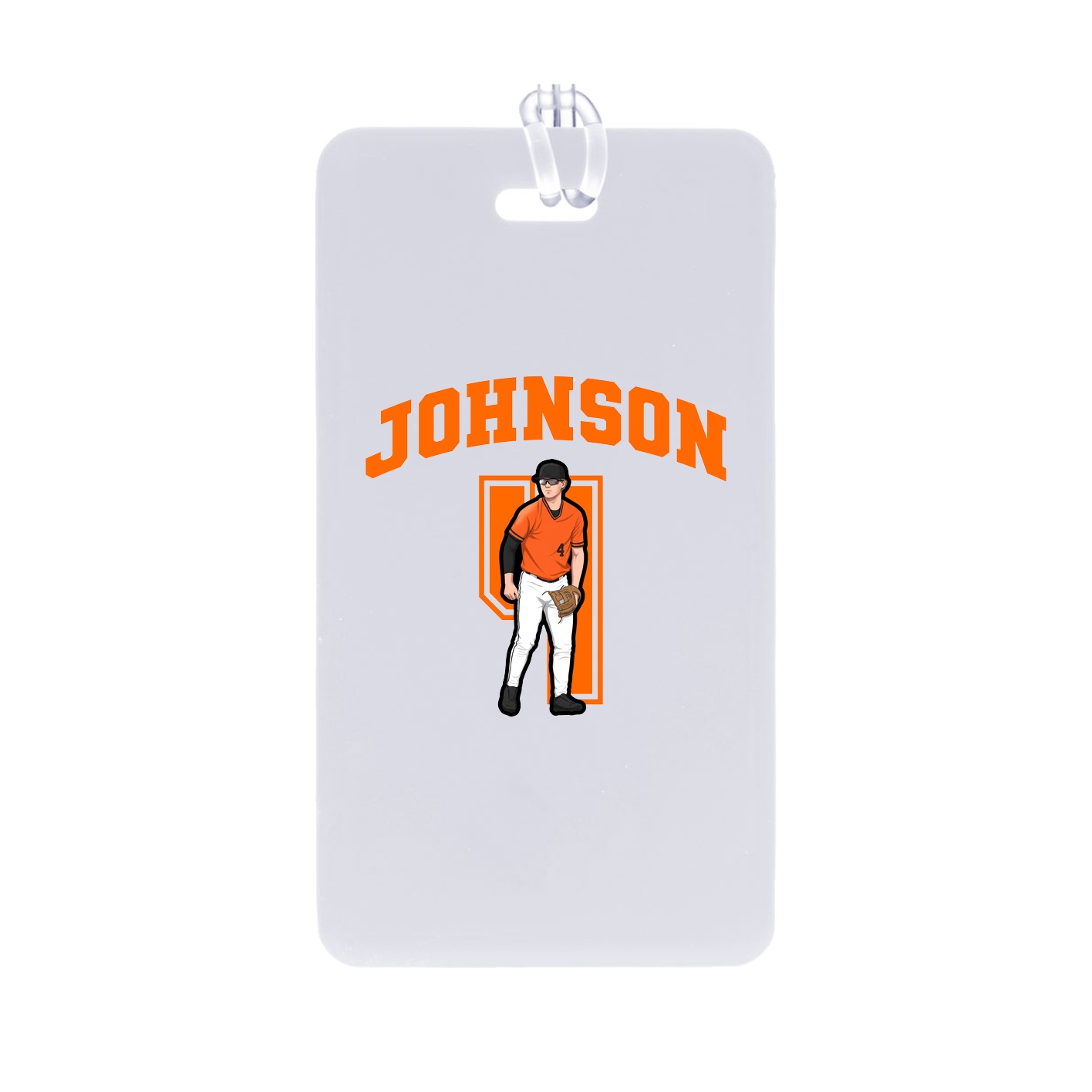 Bag Tag — Number in Classic