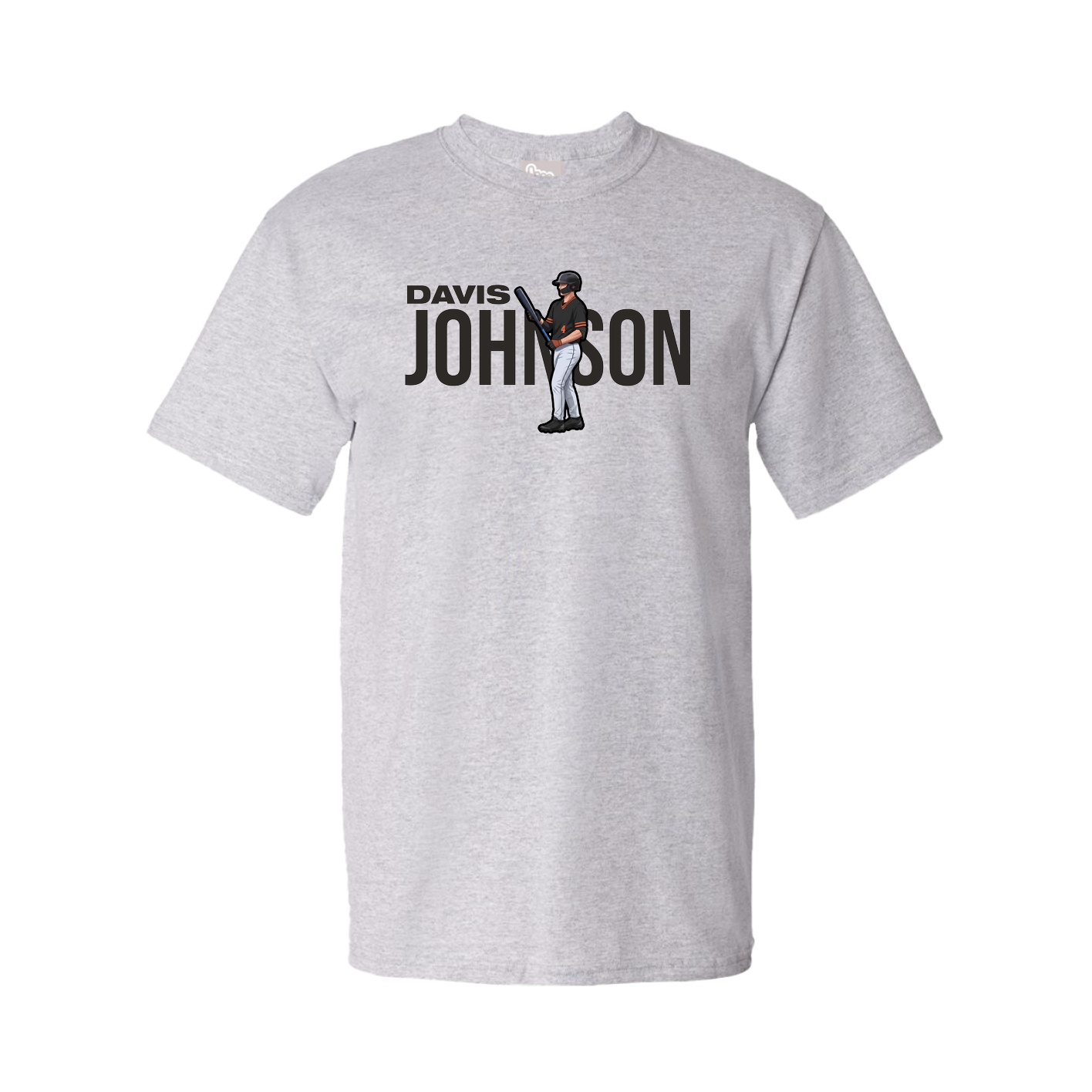 Youth Tee — Player Name in Grey