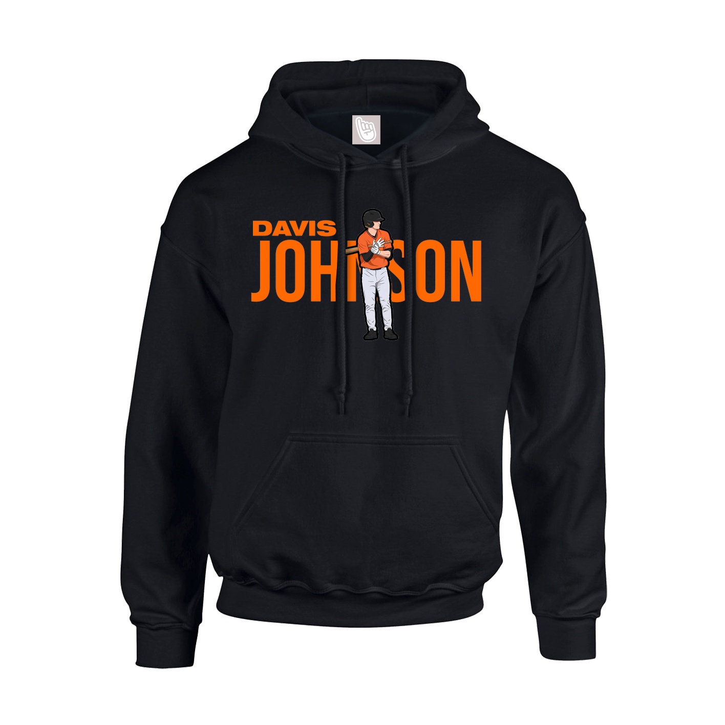 Youth Hoodie — Player Name in Black