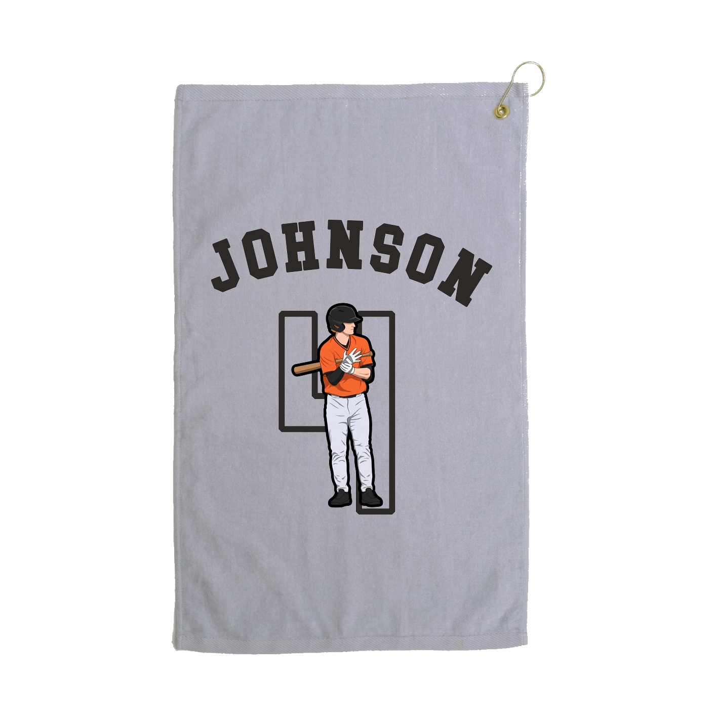 Golf Towel — Shirsey Arch in Grey