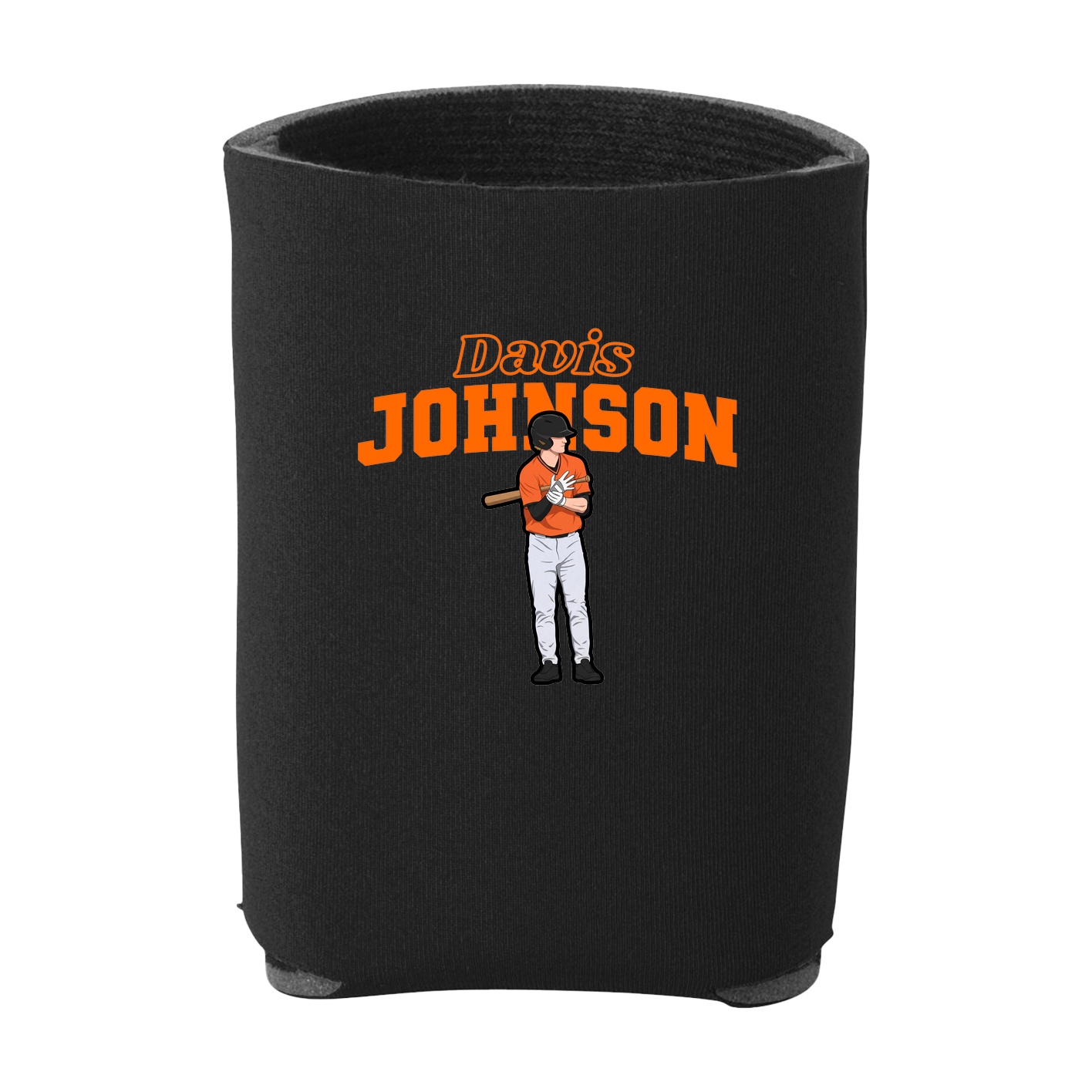 Can Holder — Name Arch in Black