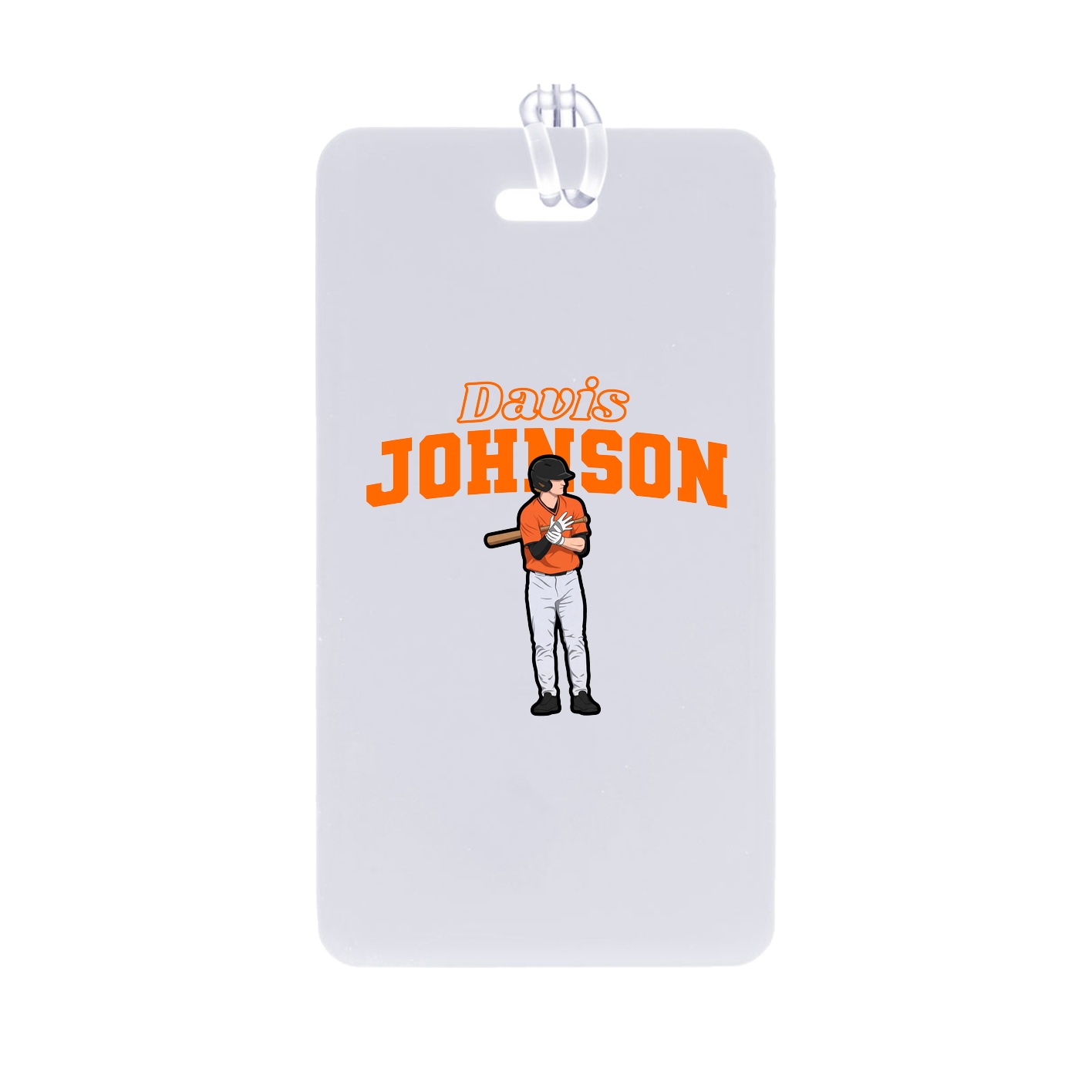 Bag Tag — Name Arch in Classic