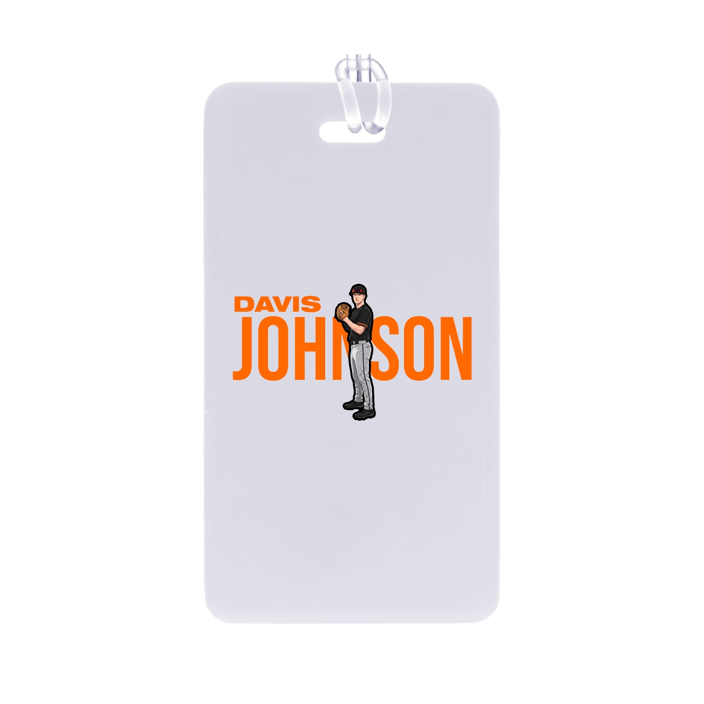Bag Tag — Player Name in Classic