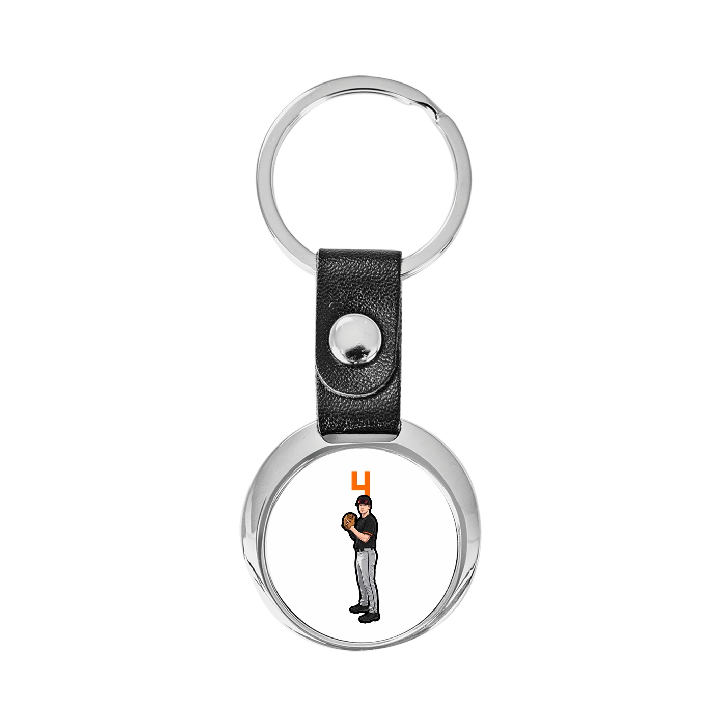 Key Chain — Number Top in Classic
