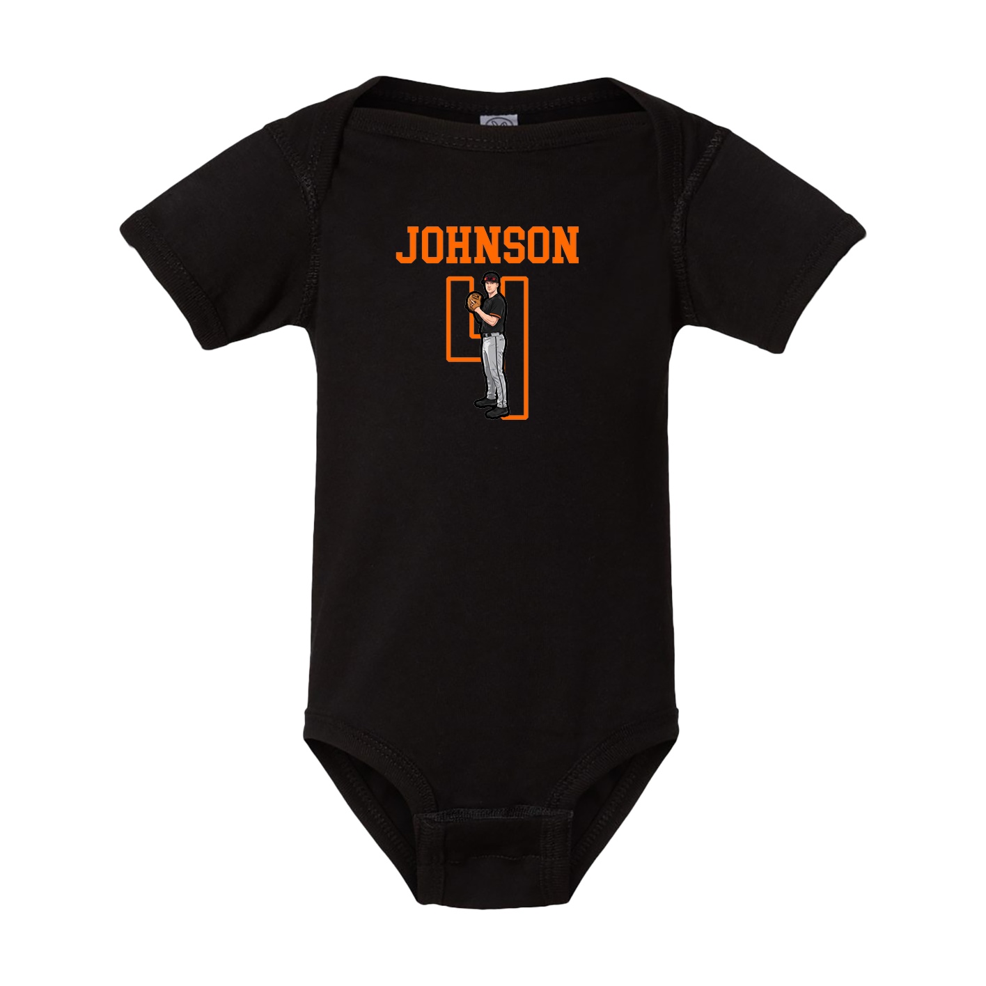 Baby Onesie — Shirsey in Black