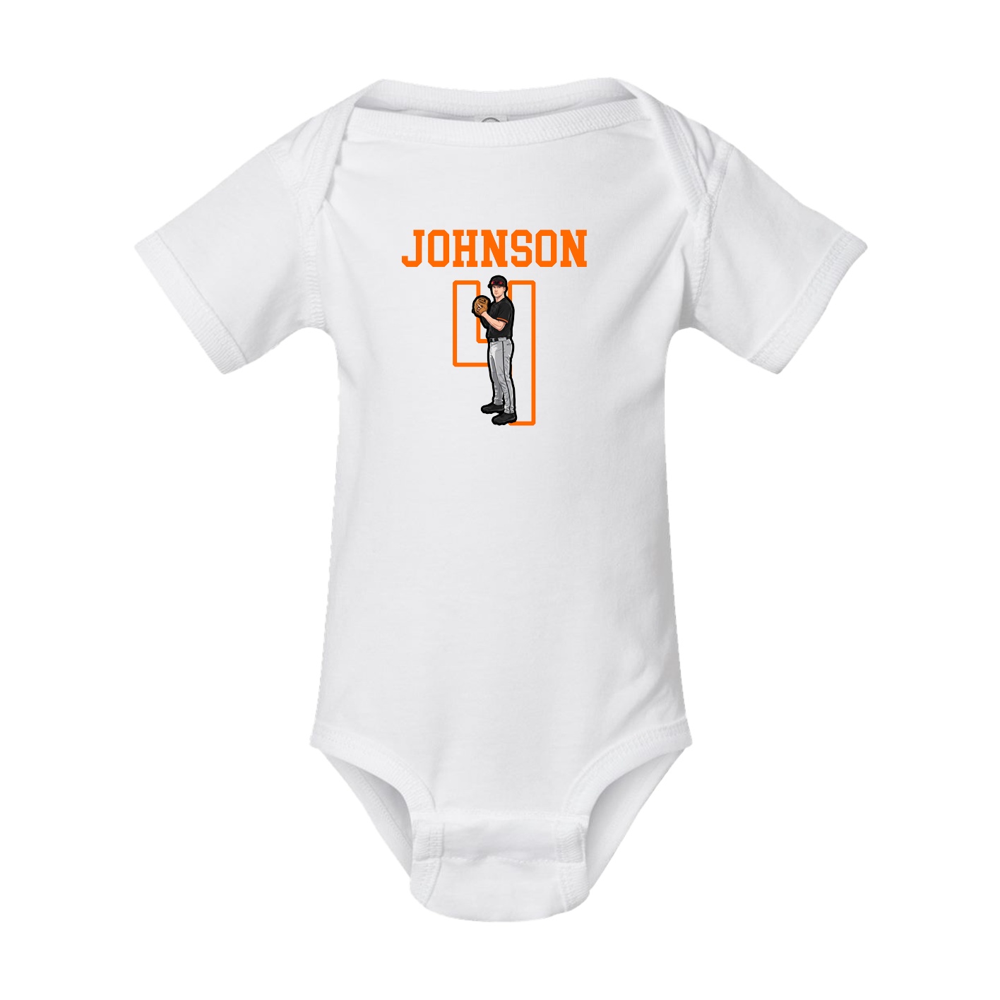 Baby Onesie — Shirsey in White