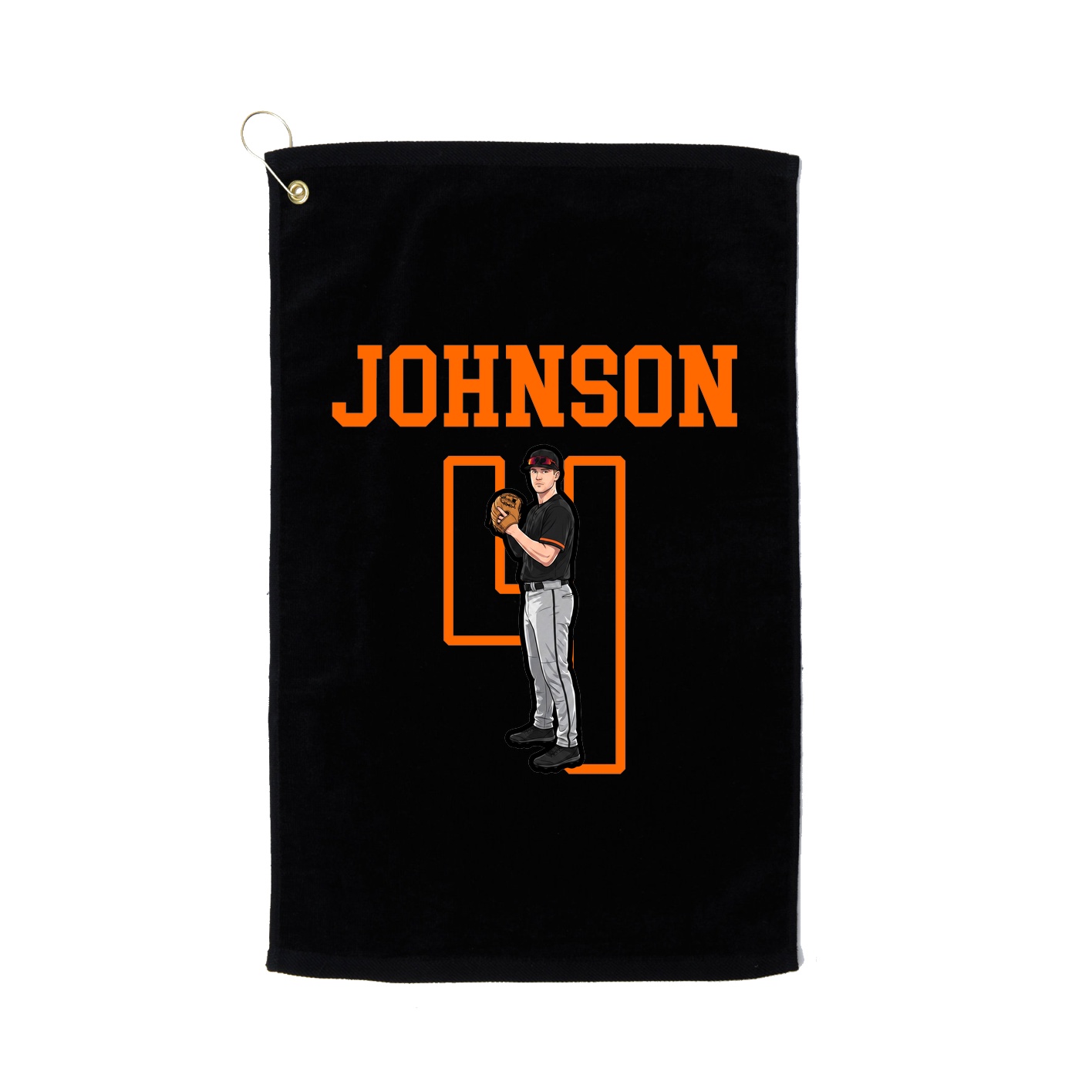 Golf Towel — Shirsey in Black