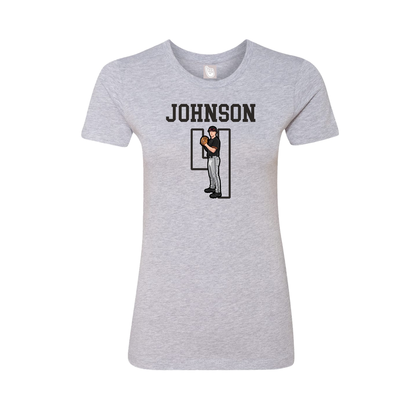Womens Tee — Shirsey in Grey