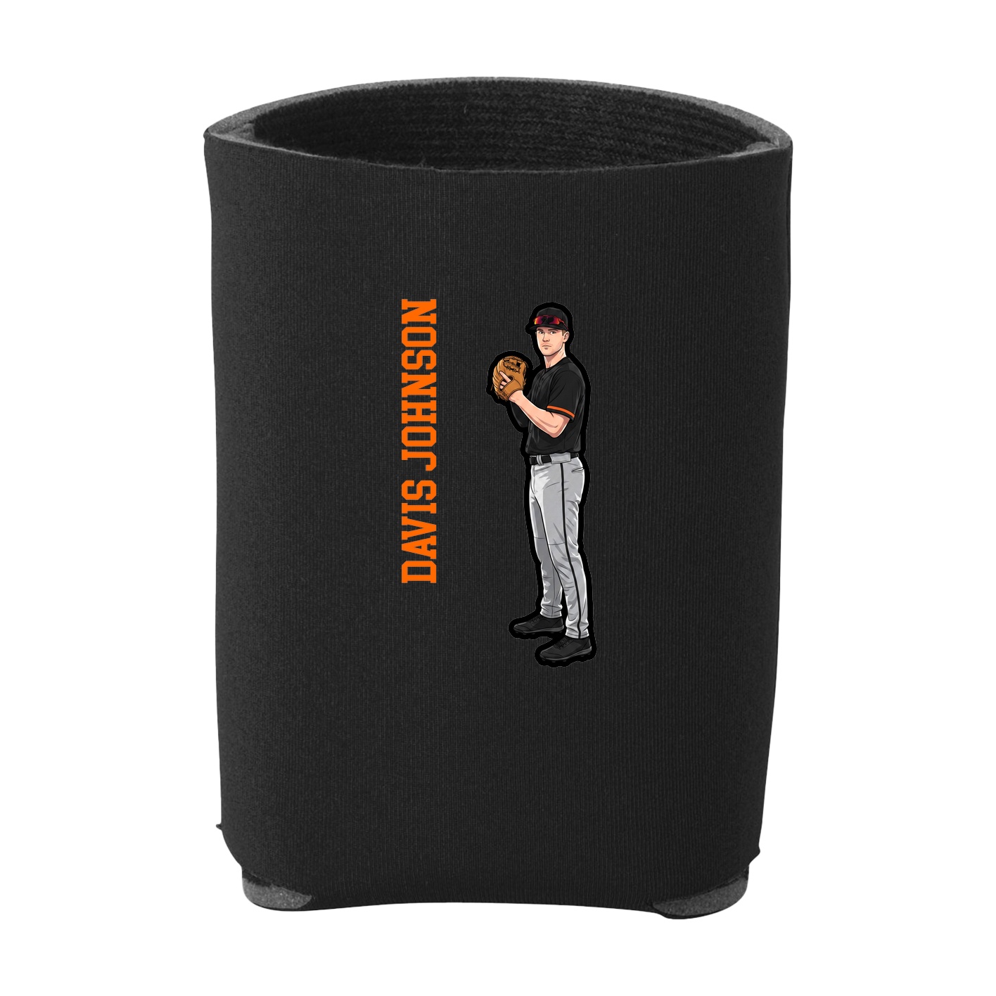 Can Holder — Name Vertical in Black