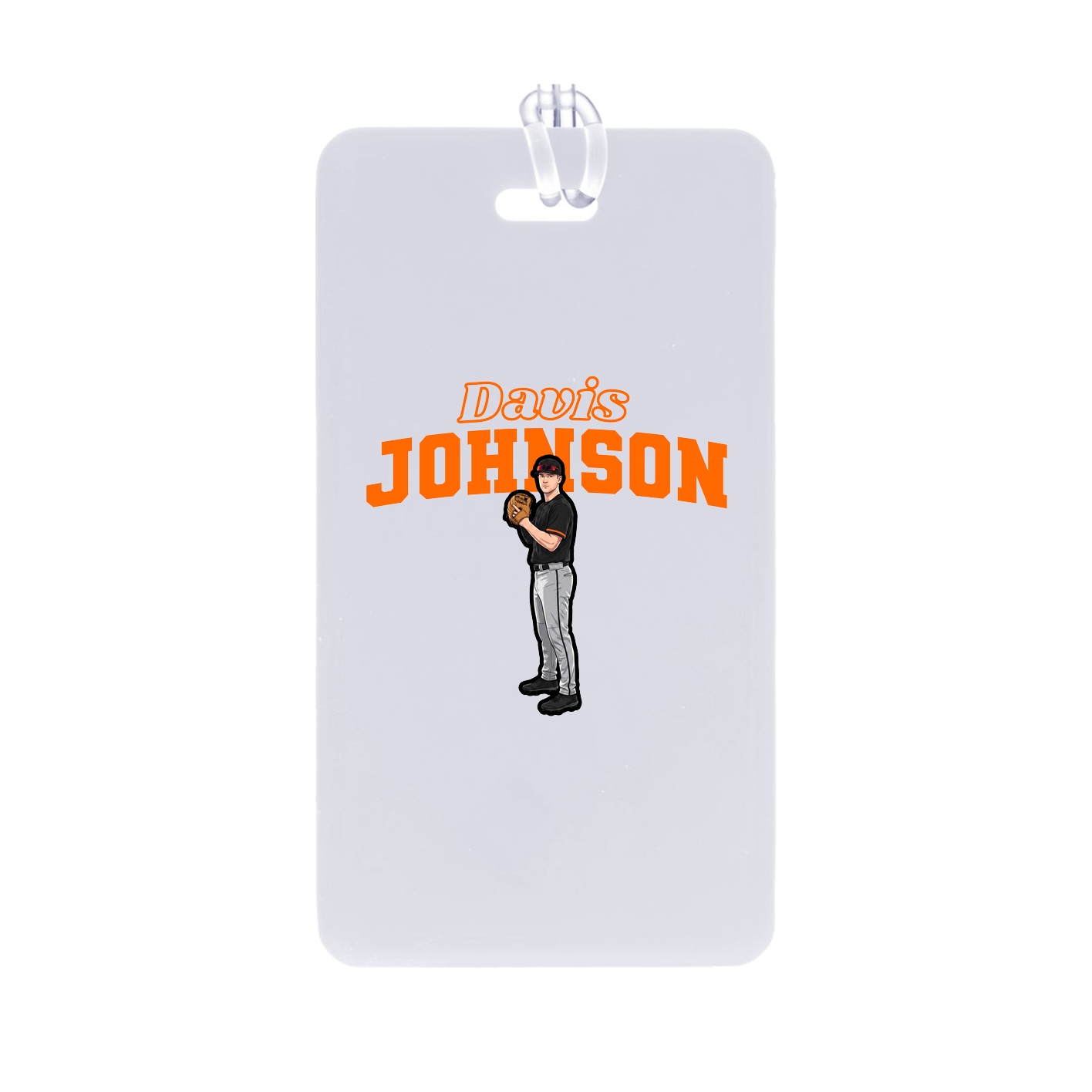 Bag Tag — Name Arch in Classic