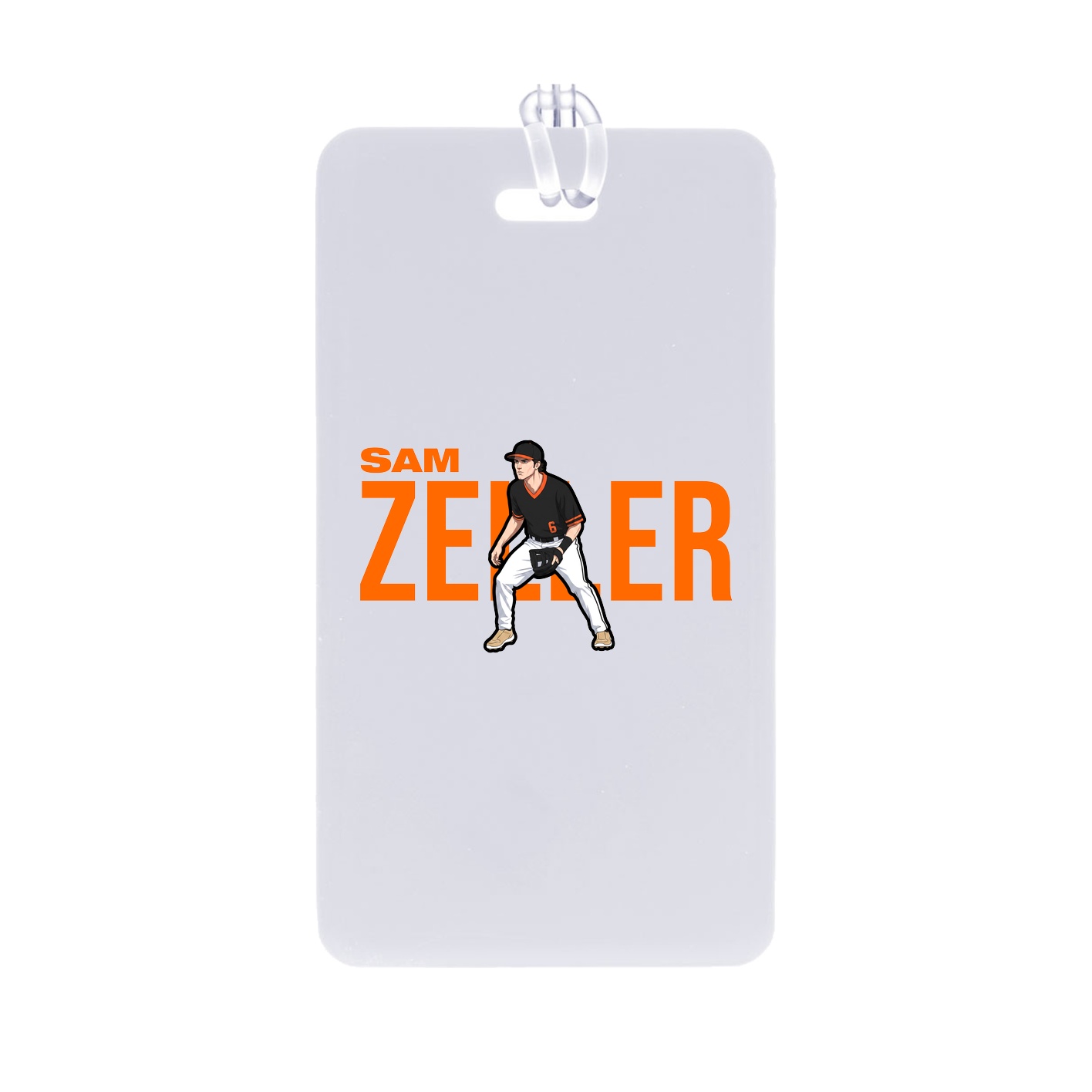 Bag Tag — Player Name in Classic