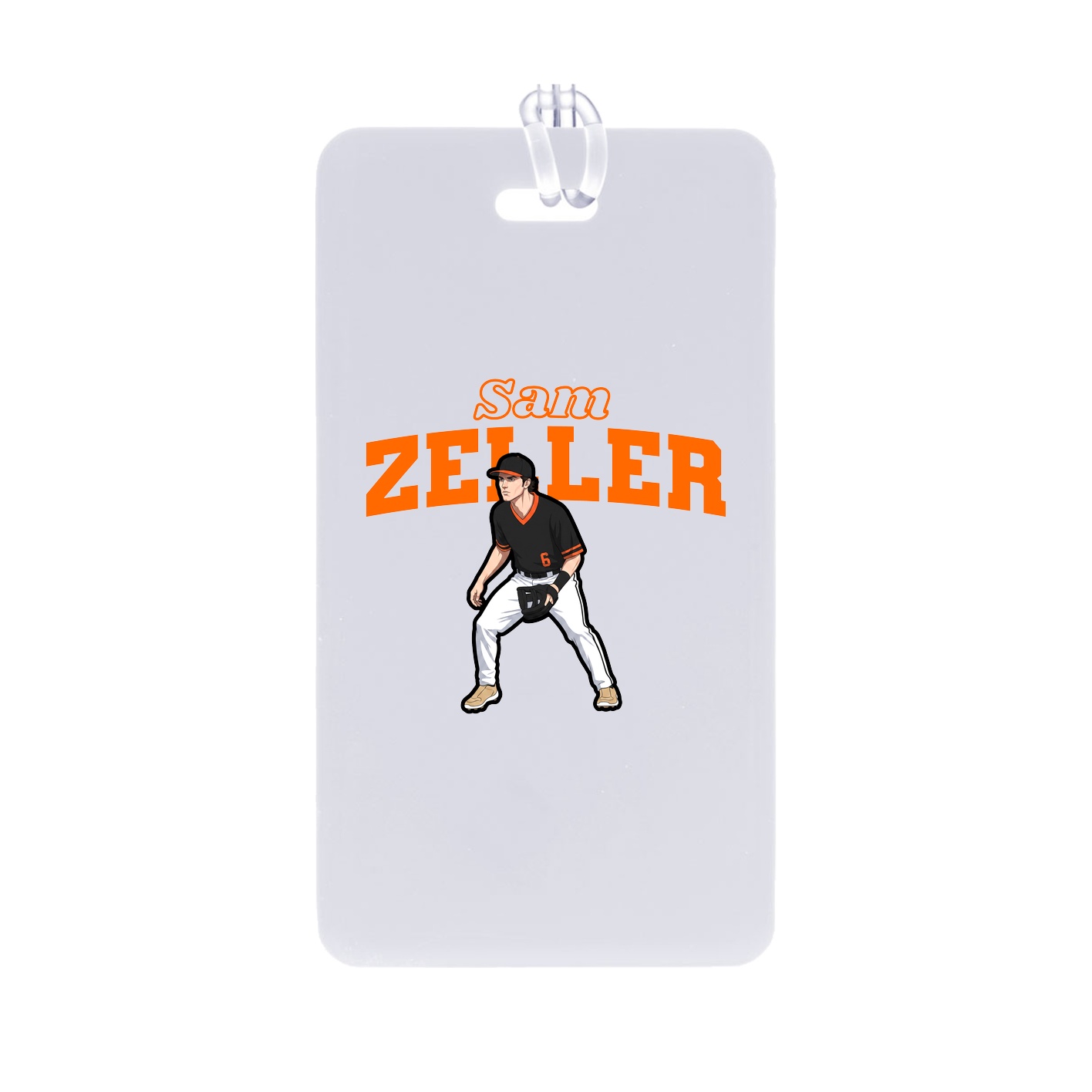 Bag Tag — Name Arch in Classic