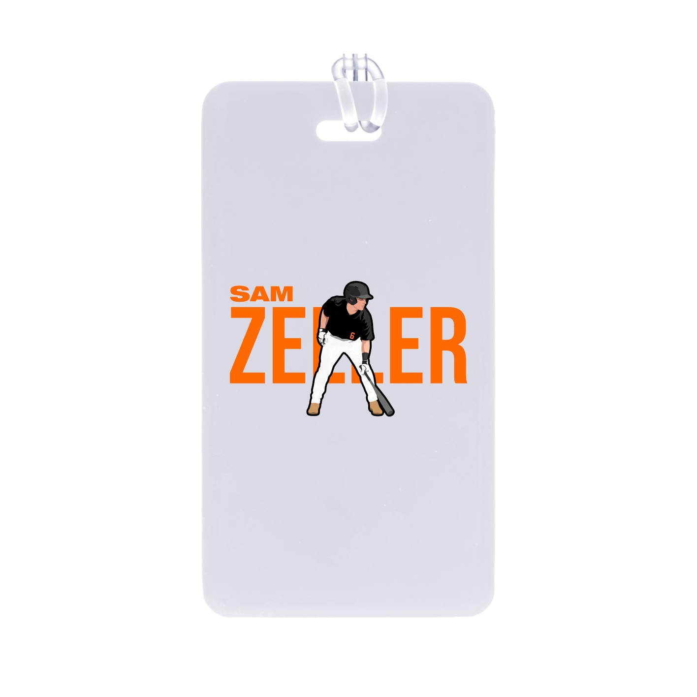 Bag Tag — Player Name in Classic