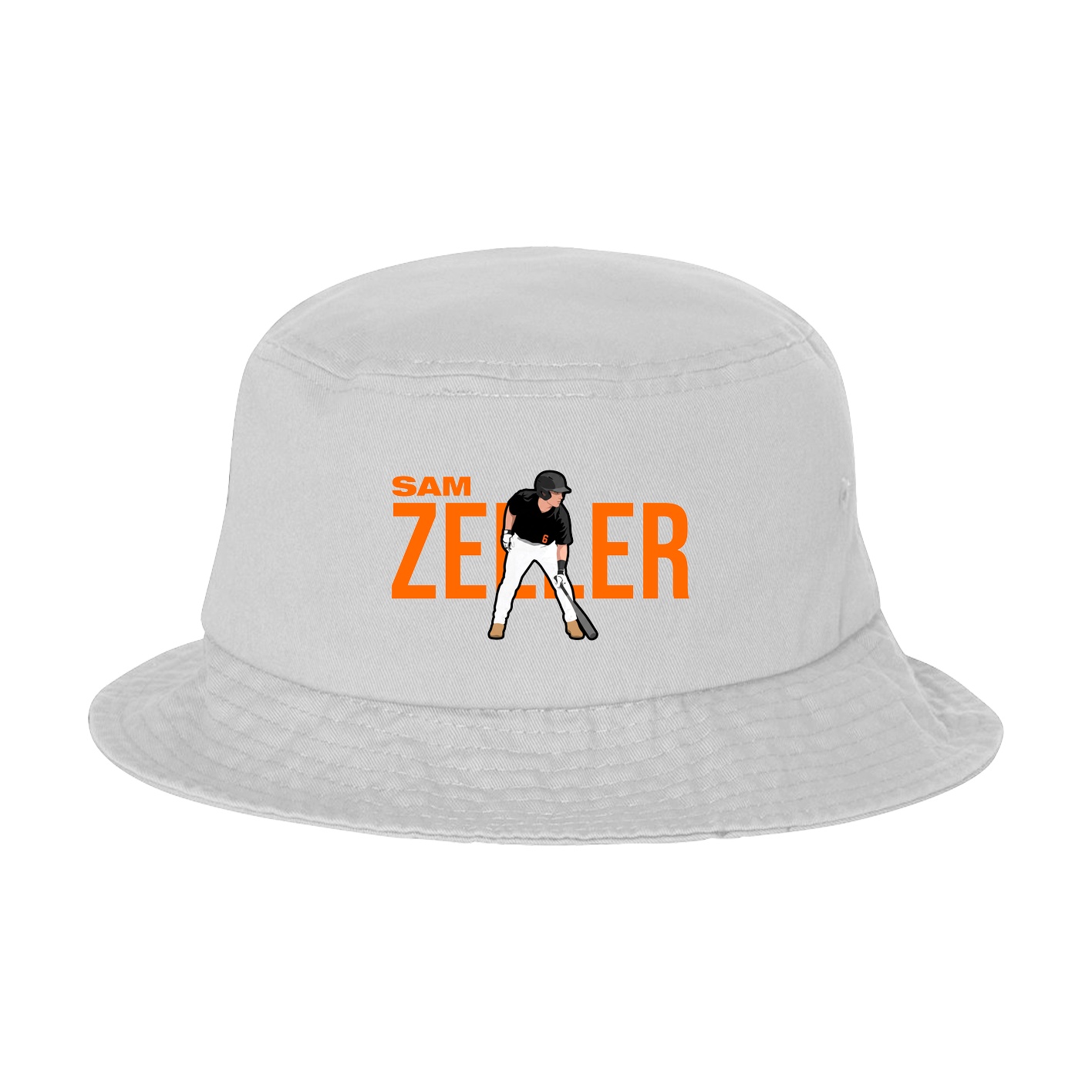 Bucket Cap — Player Name in White