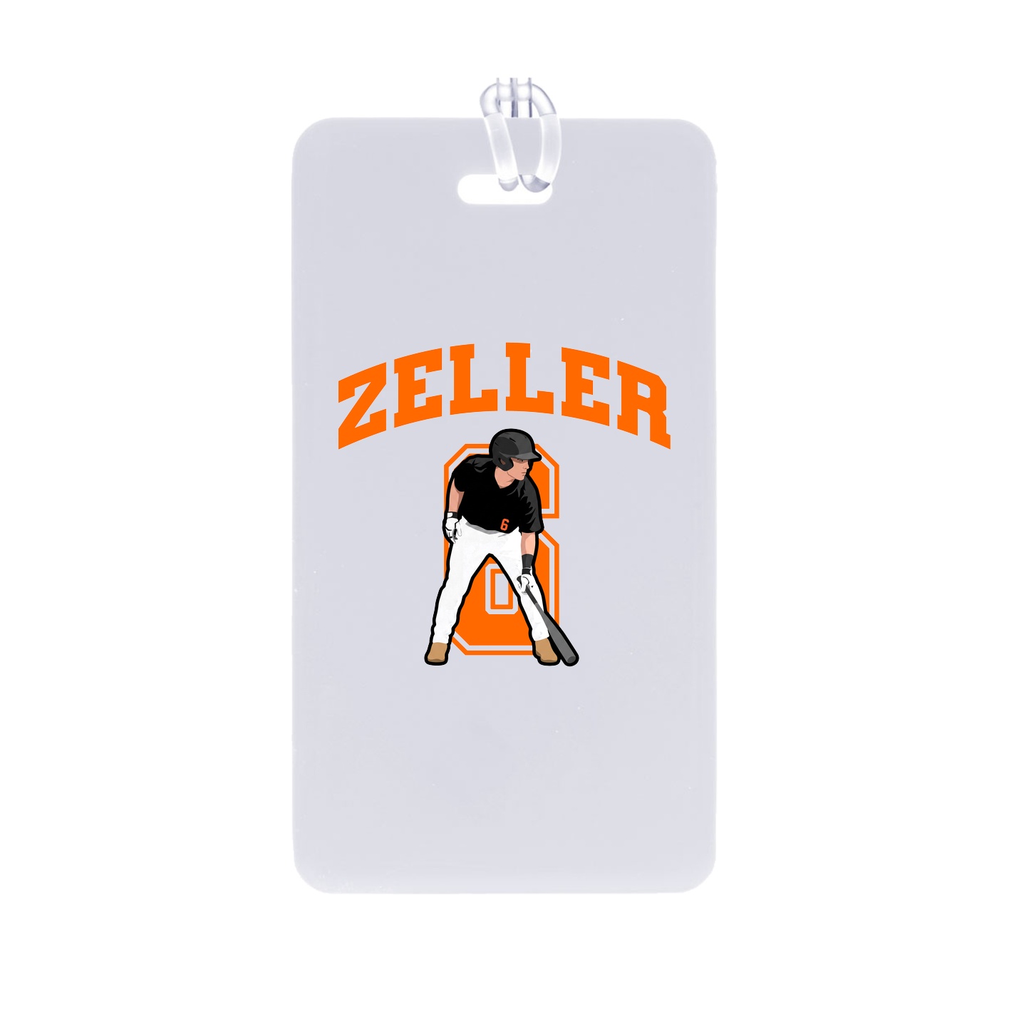 Bag Tag — Number in Classic