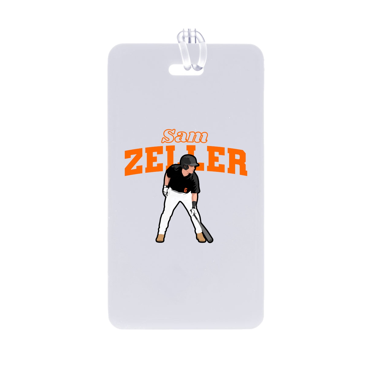 Bag Tag — Name Arch in Classic
