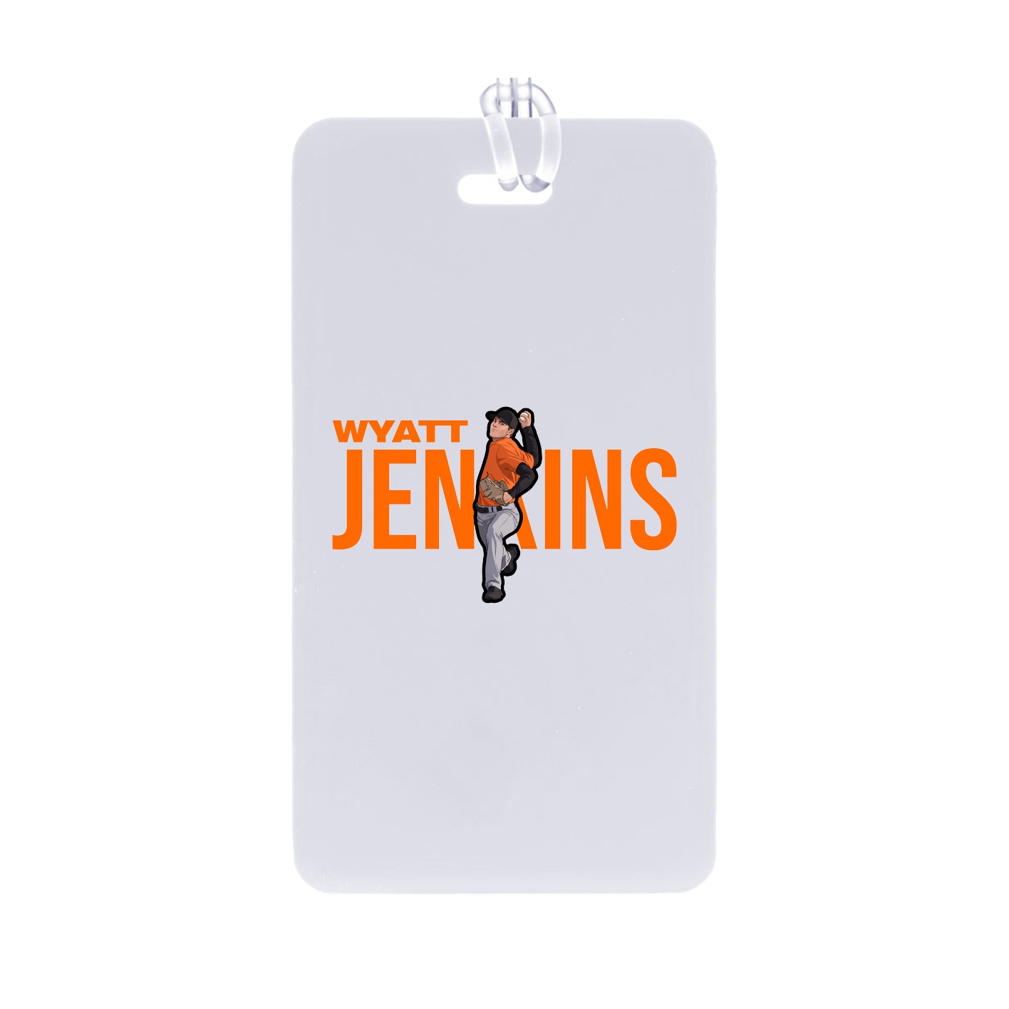 Bag Tag — Player Name in Classic